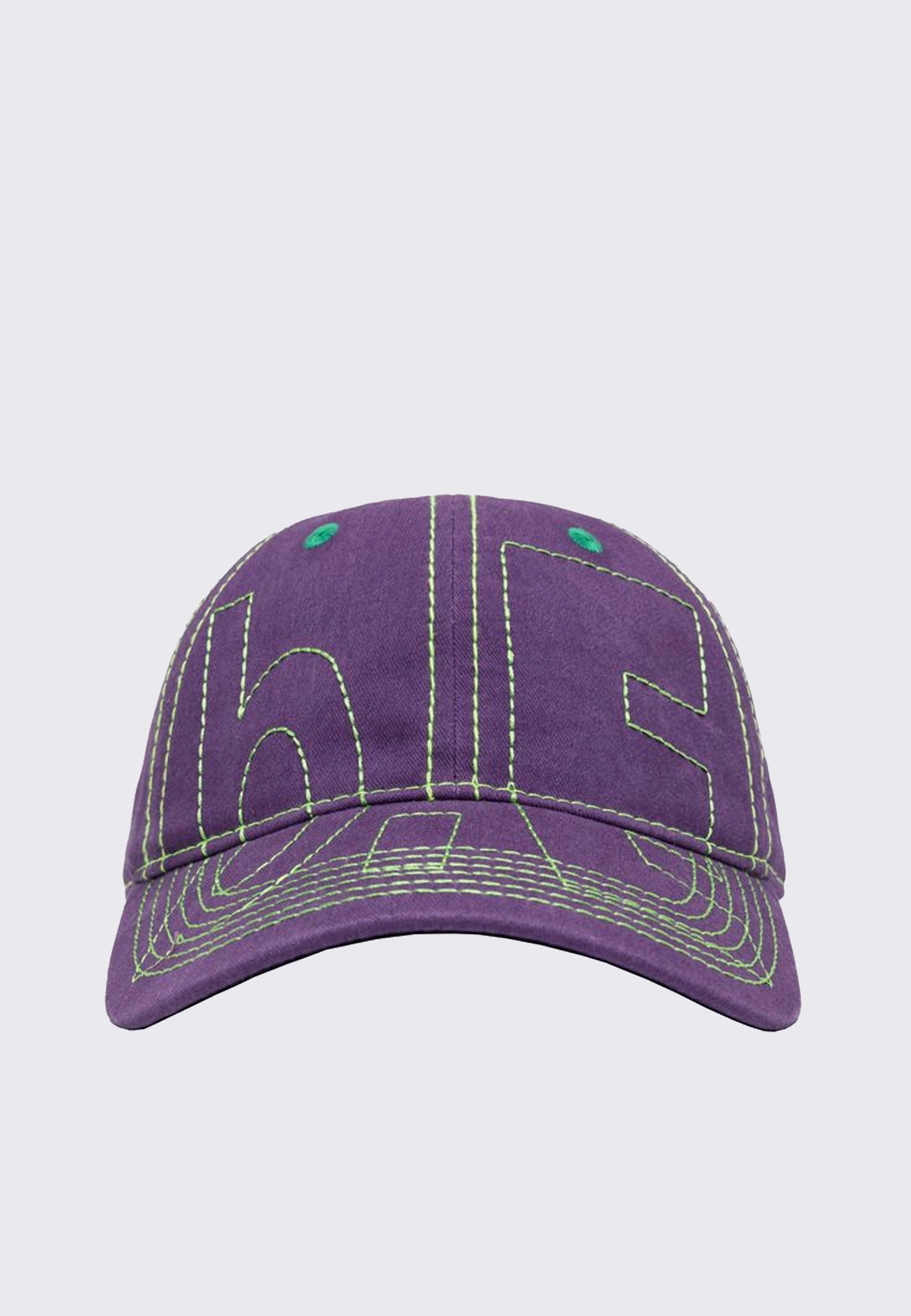 Vapor 6 Panel - Washed Purple/Lime