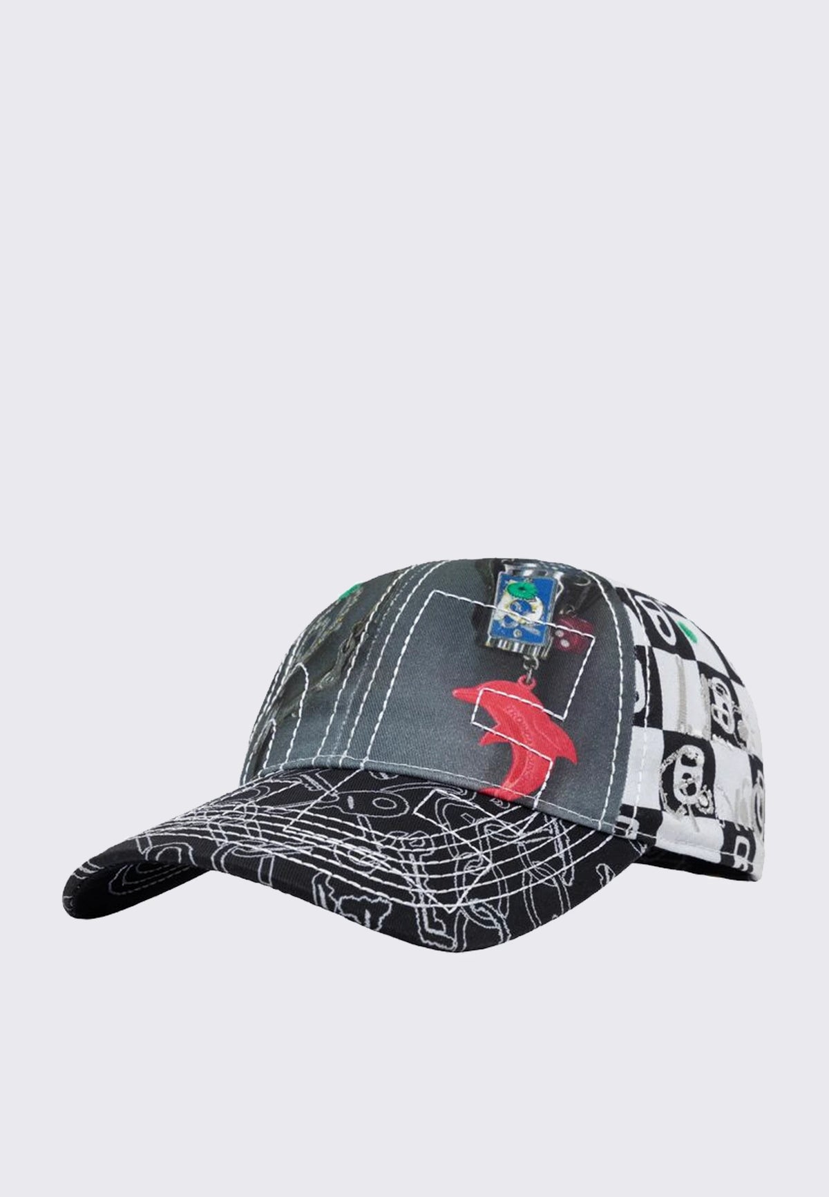 LEO GON'DO Vapor 6 Panel - Mix Chain/Silver