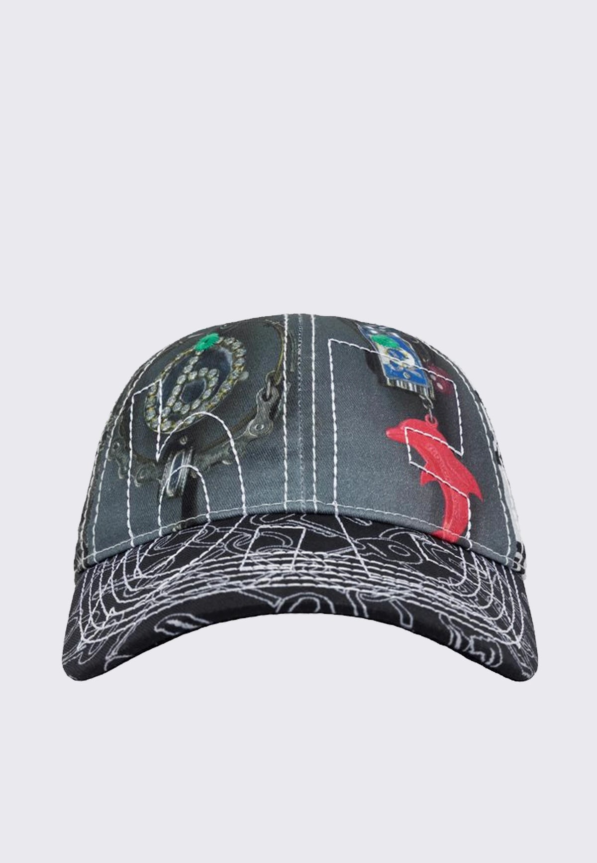 LEO GON'DO Vapor 6 Panel - Mix Chain/Silver