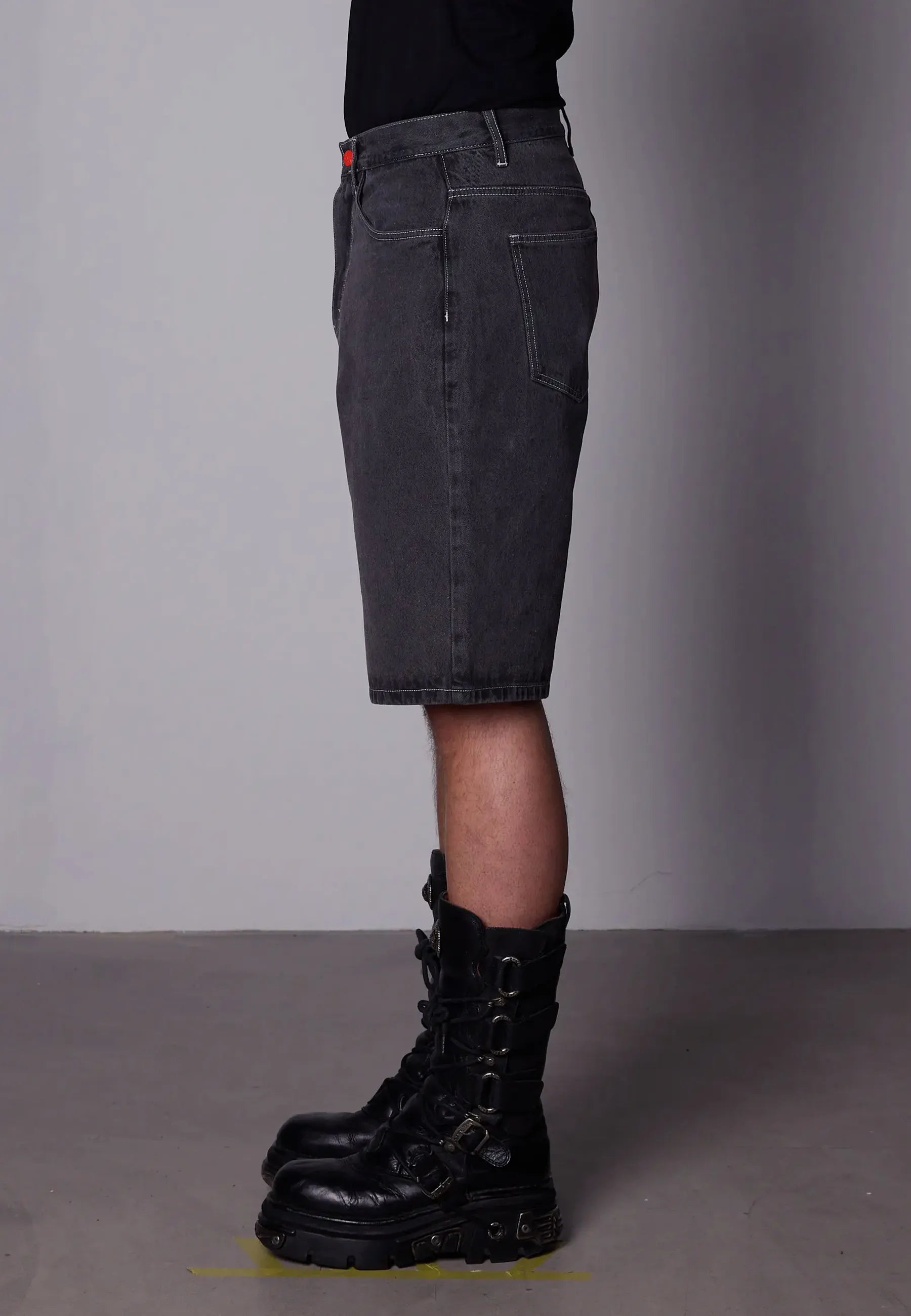 Super Loose Shorts - Light Grey