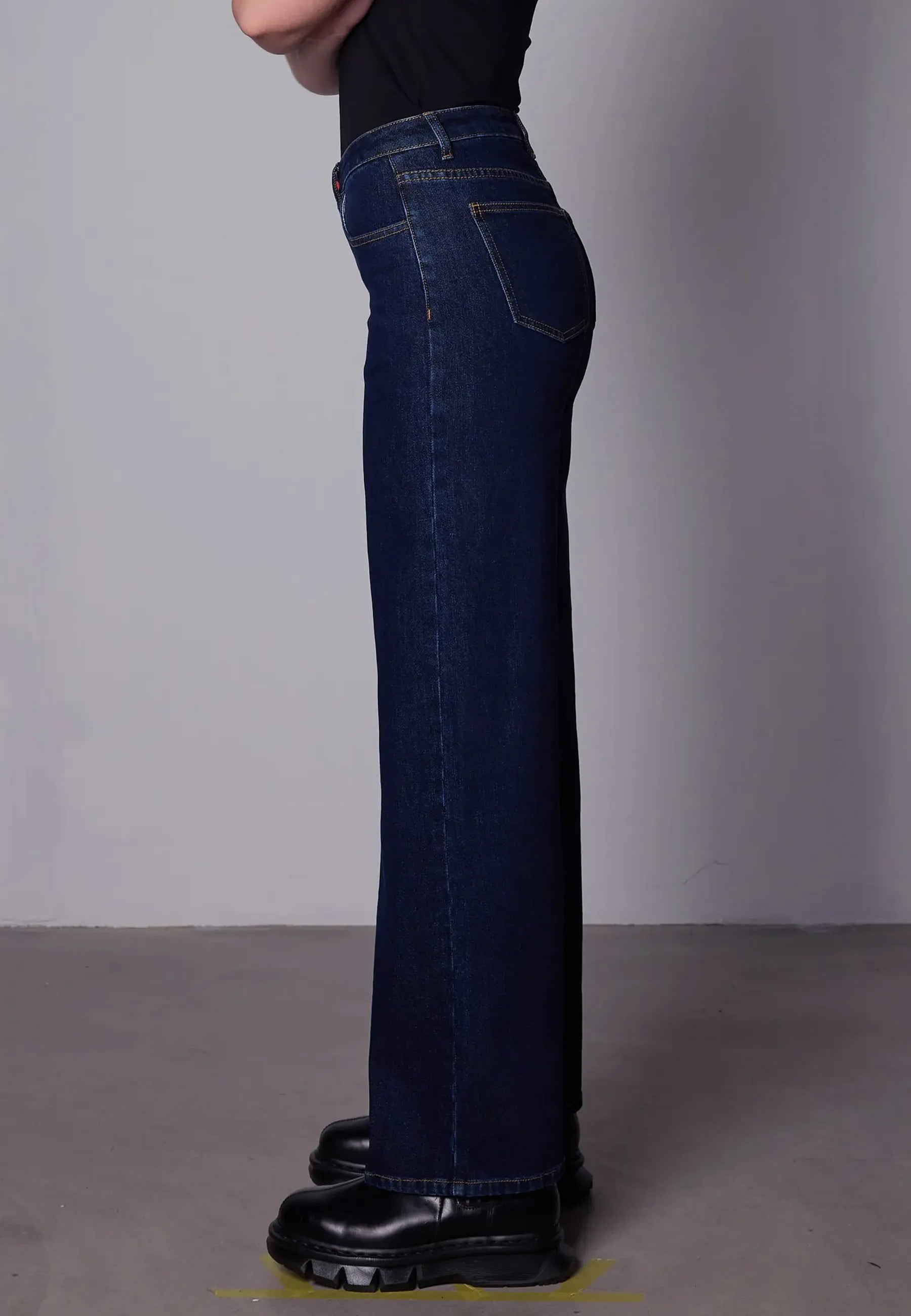 Wide Denim - Evening Blue