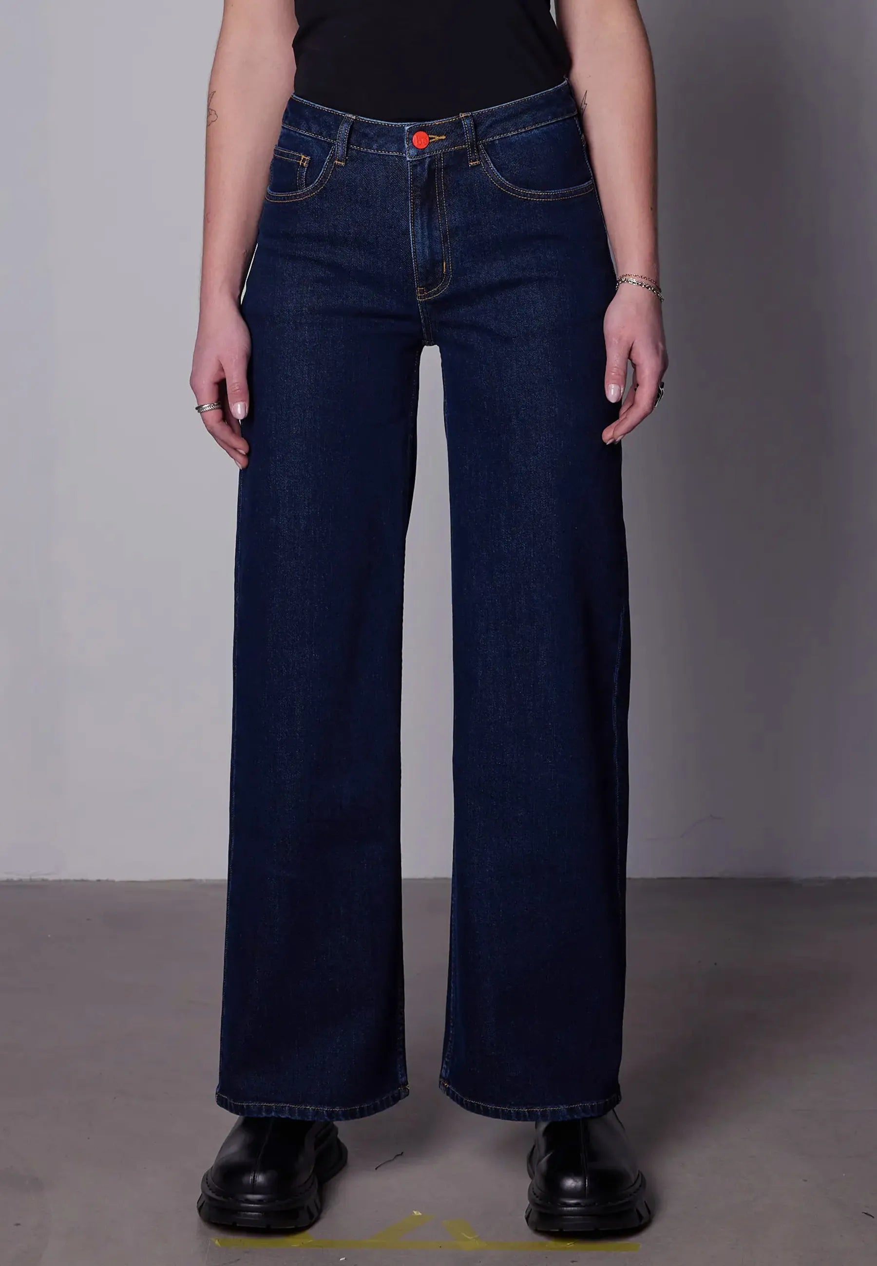 Wide Denim - Evening Blue