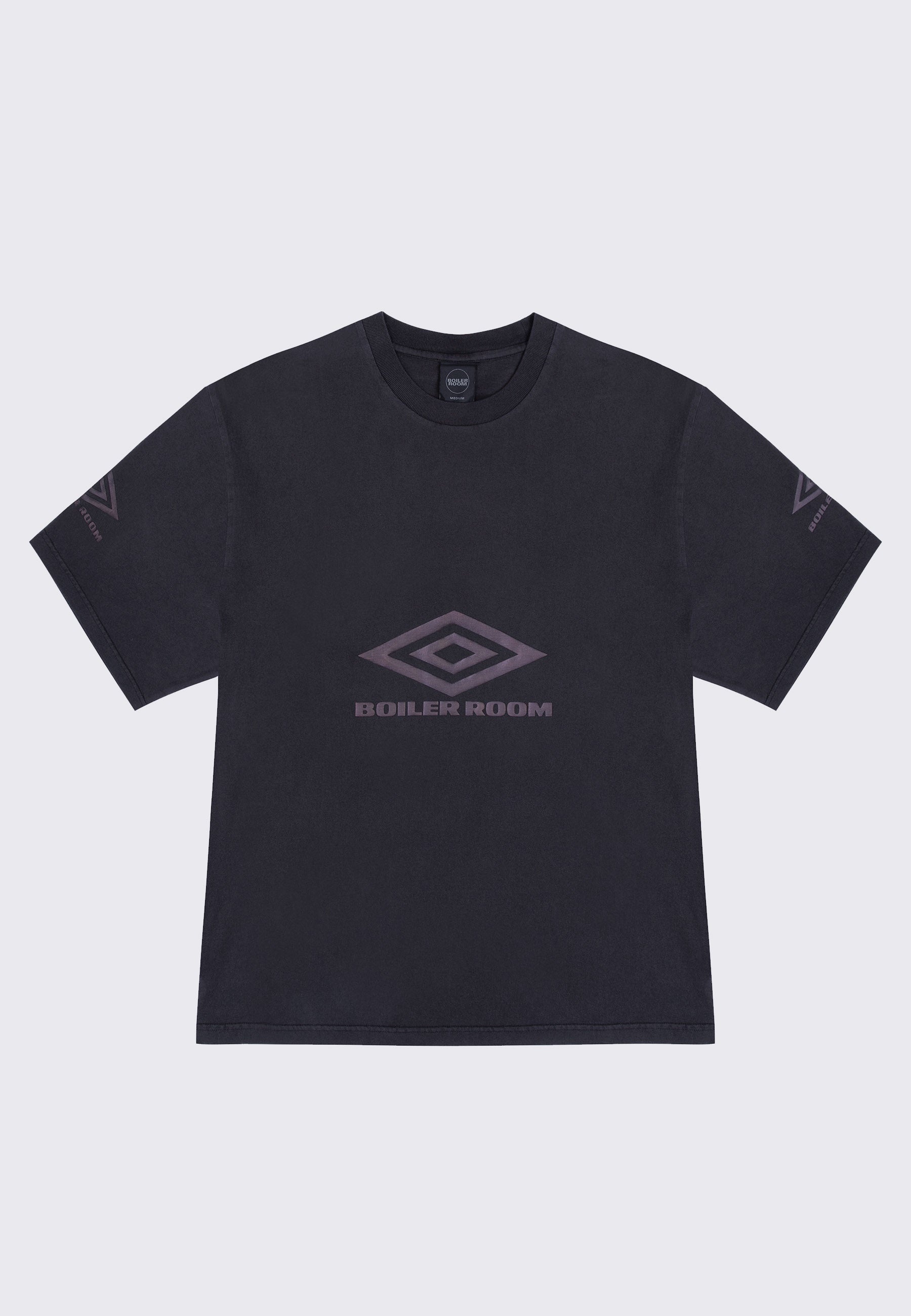 Boiler Room x Umbro Washed T-Shirt - Black