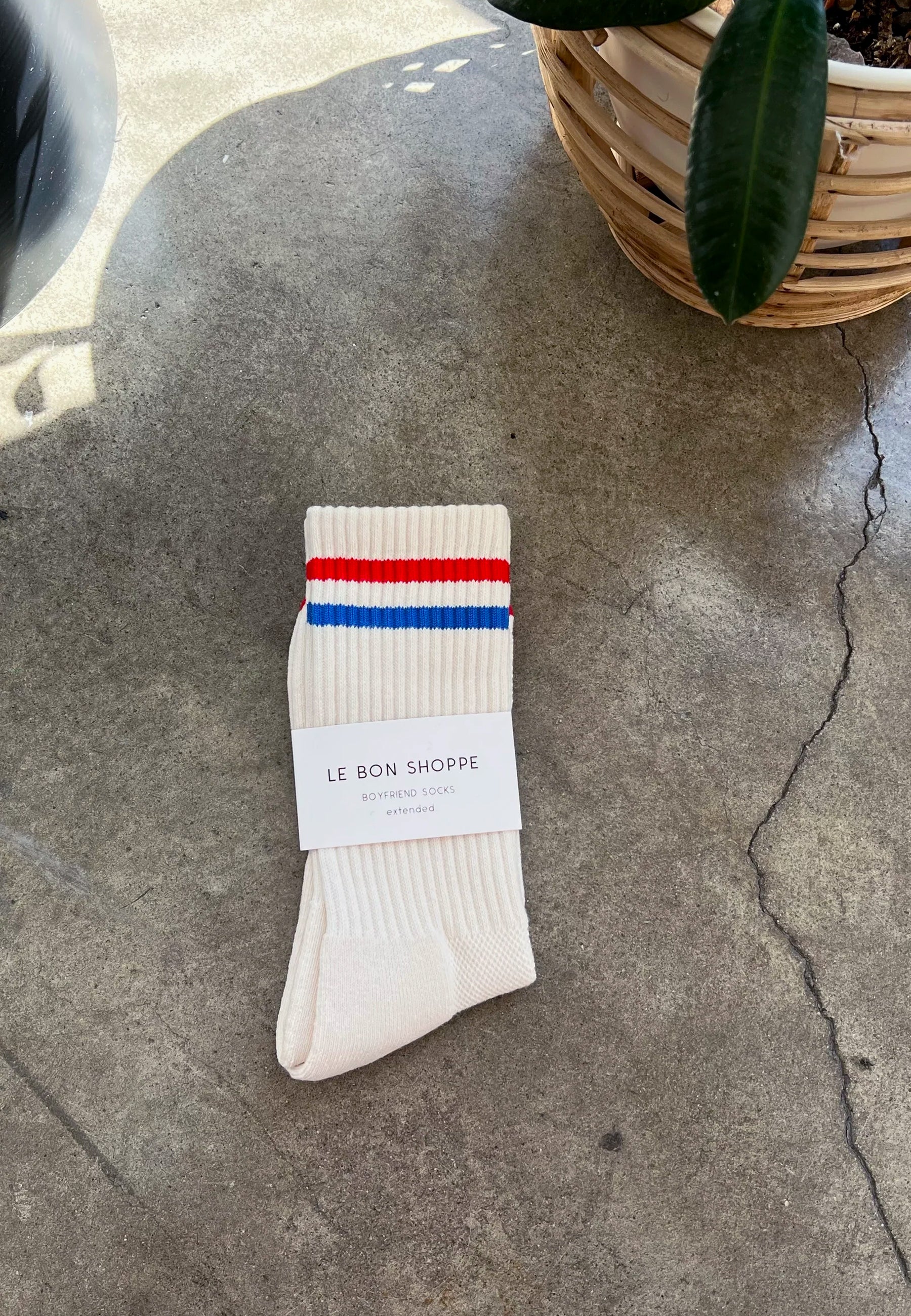 Men's Boyfriend Socks - Milk