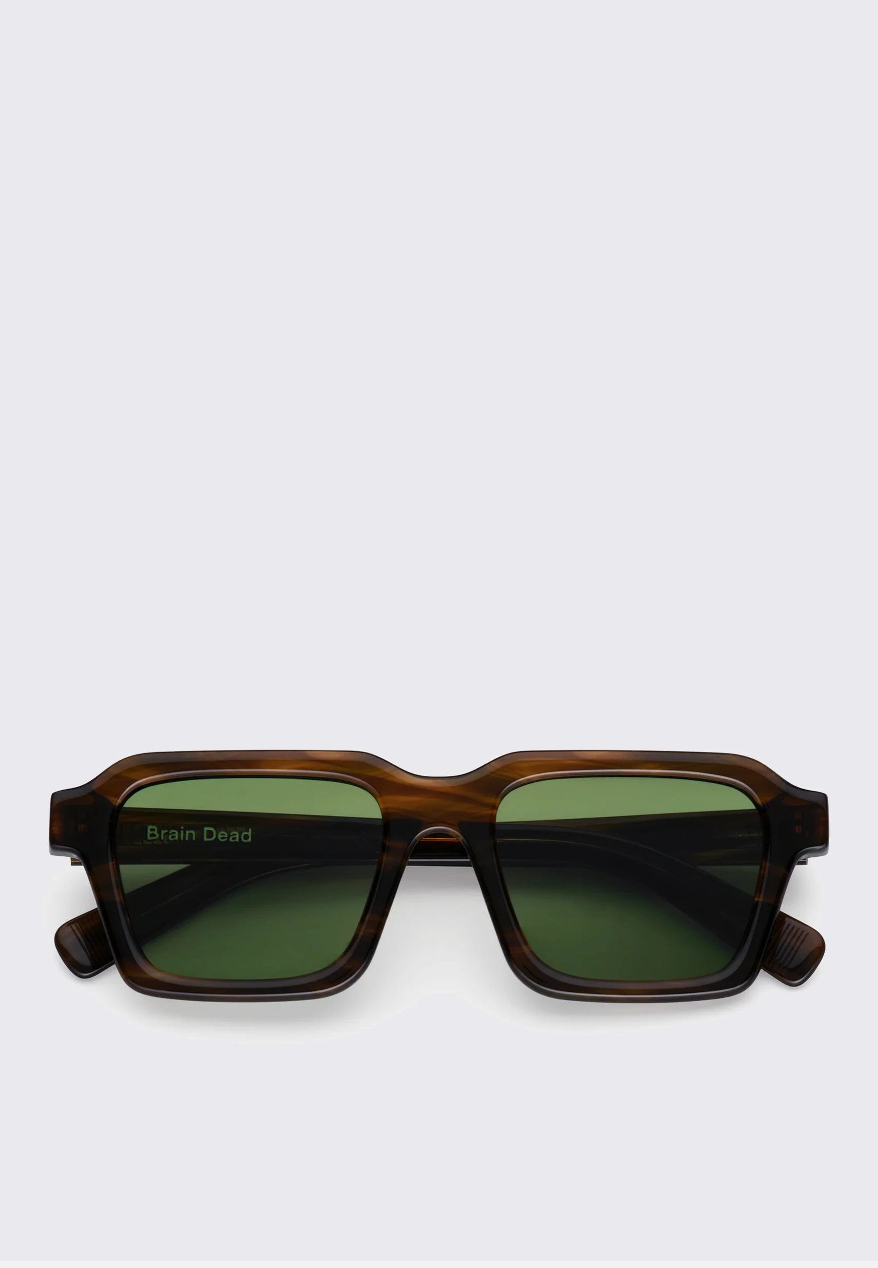 Akila x Brain Dead Staunton Sunglasses - Havana/Dk Green