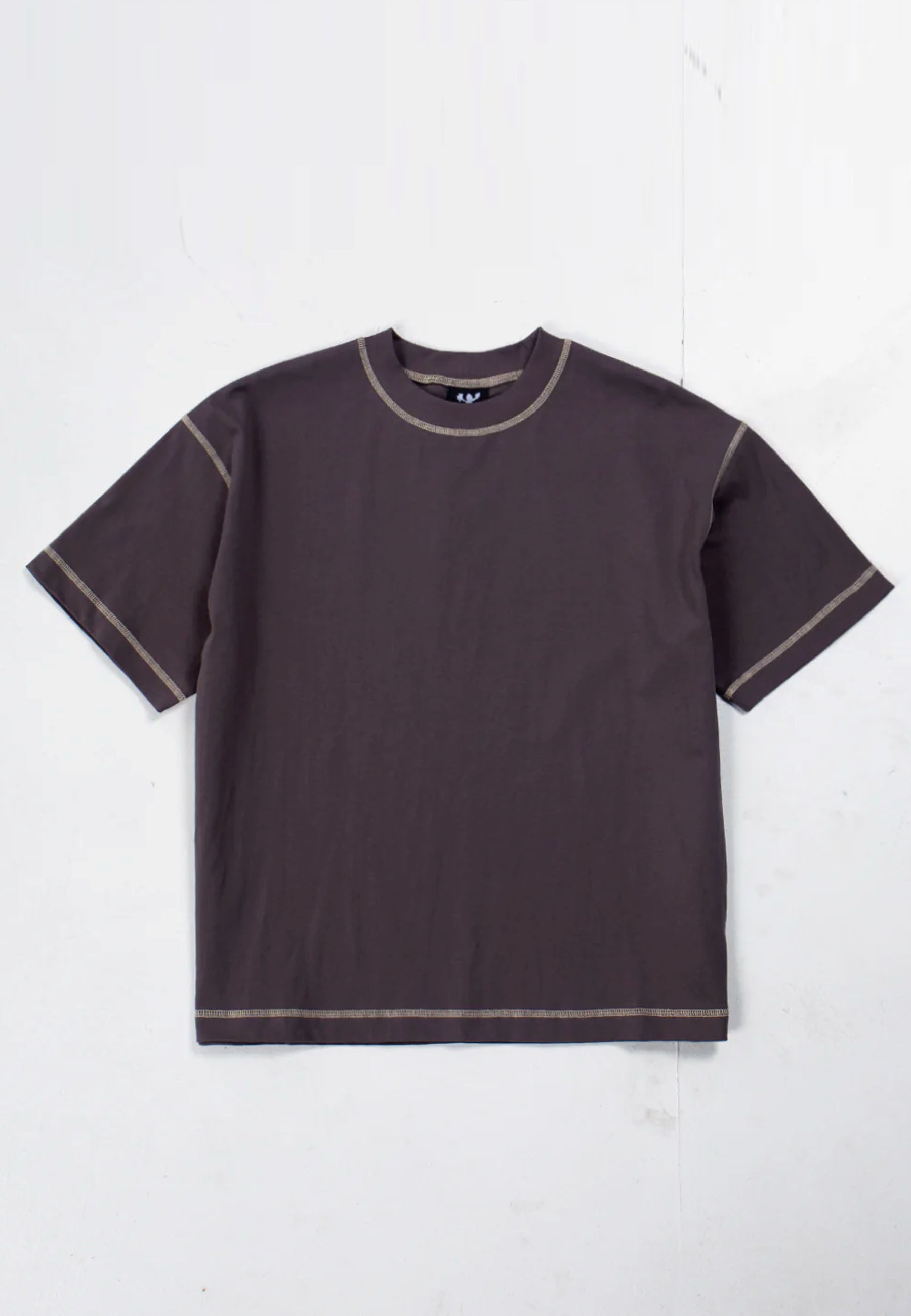 Contrast T-shirt - Charcoal