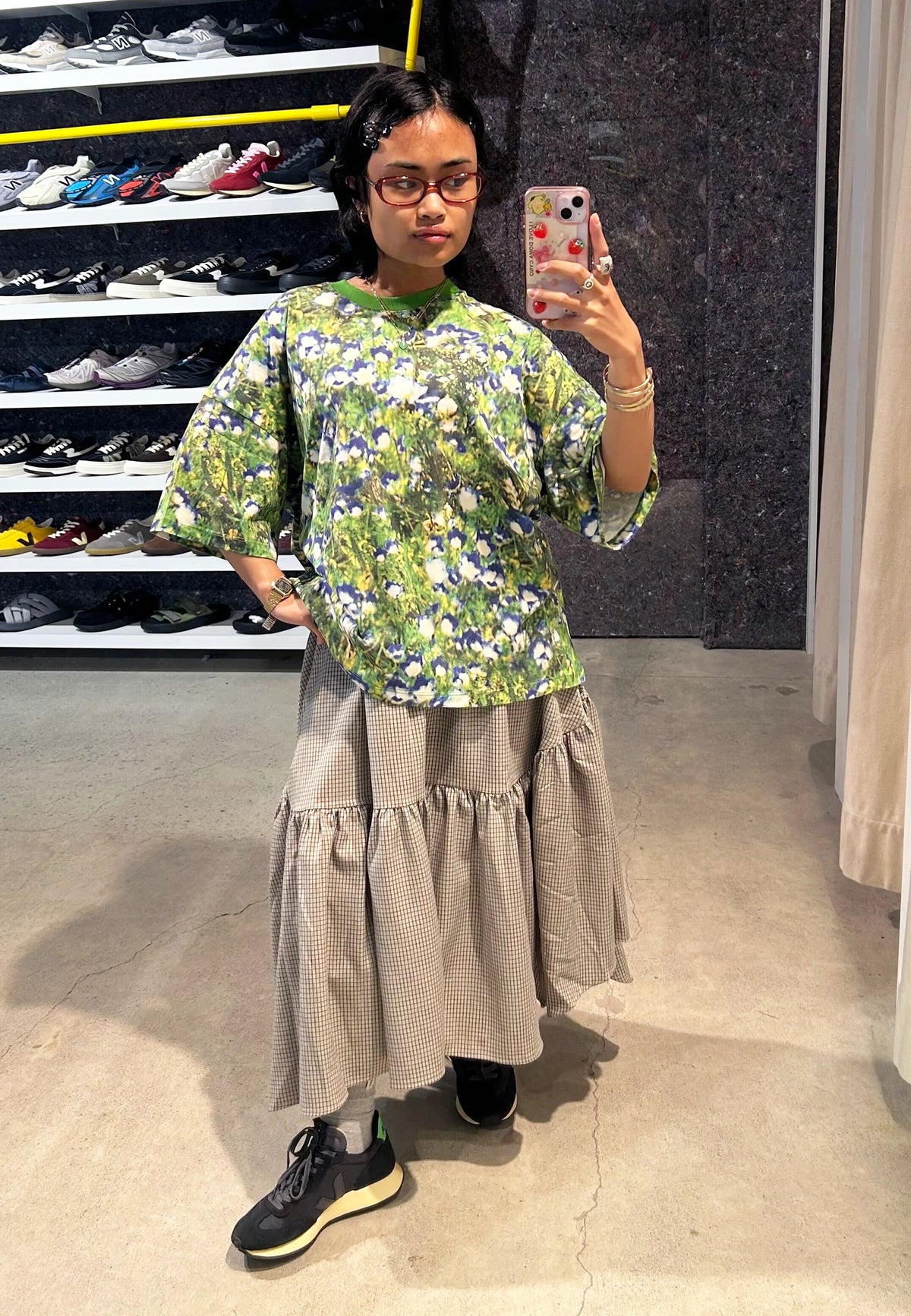 Grace Skirt - Grey