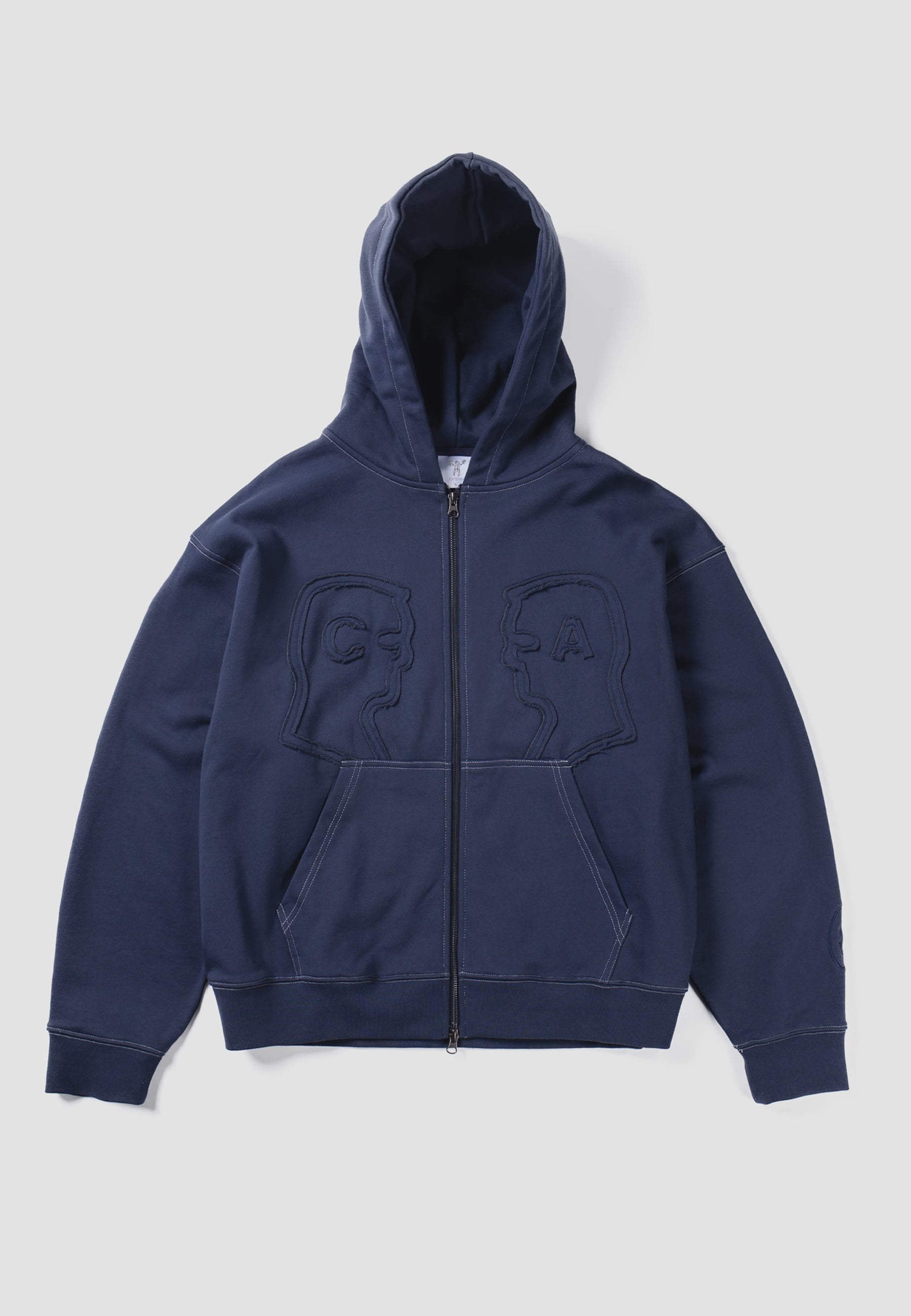 Watcher Zip Hoodie - Navy