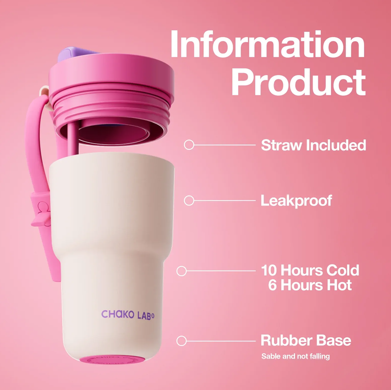 Twist Tumbler - Pink/Purple