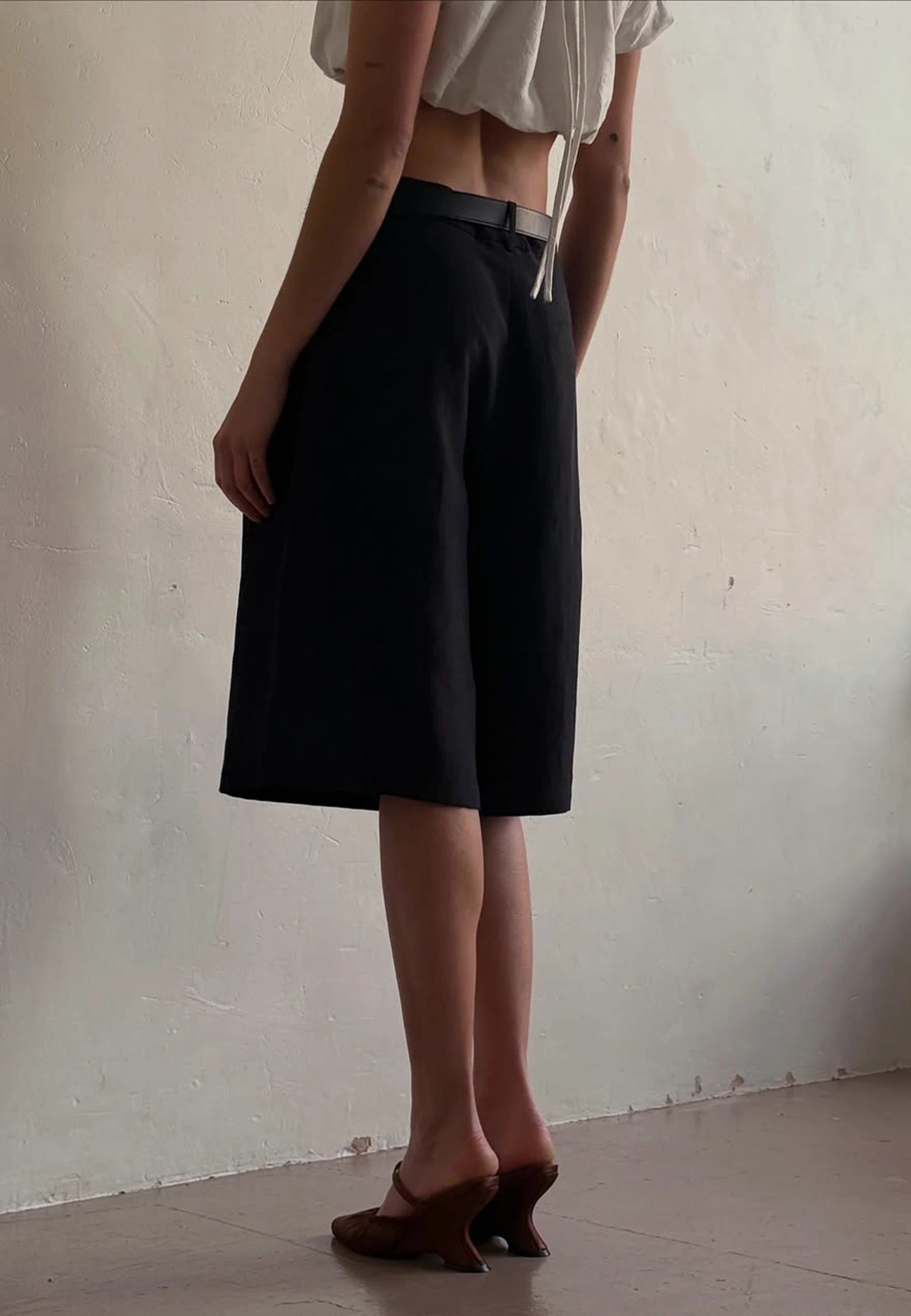Longline Short - Black