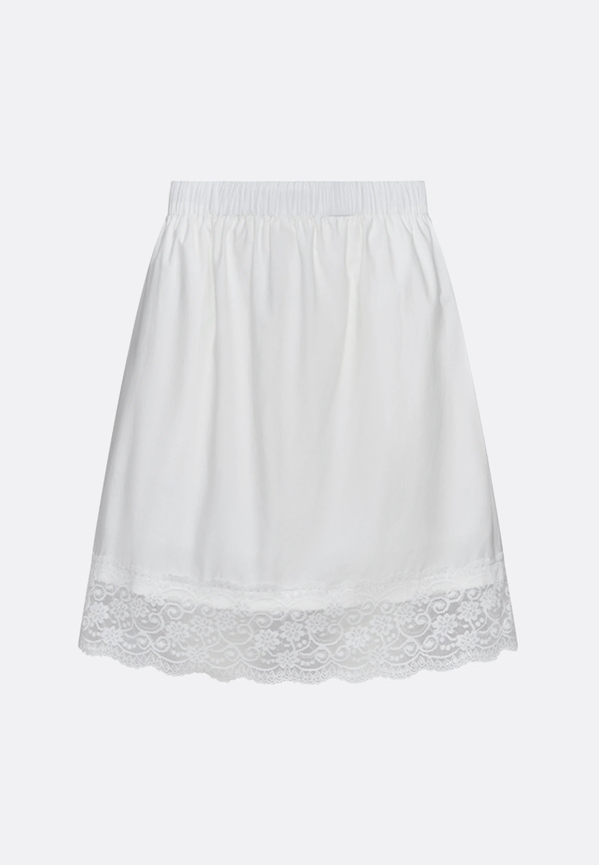 Night Lace Skirt - White