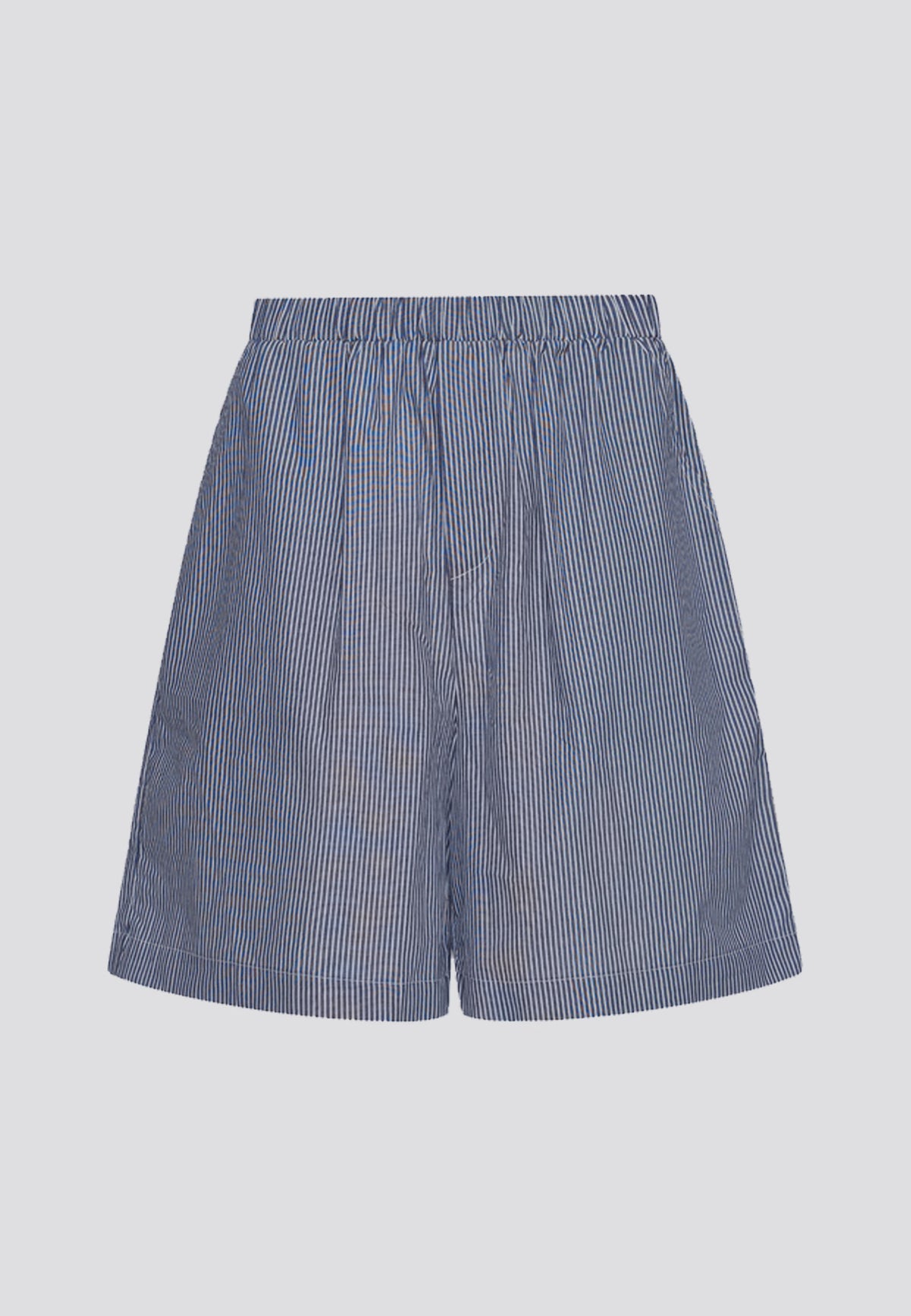 Static Striped Short - Navy/White