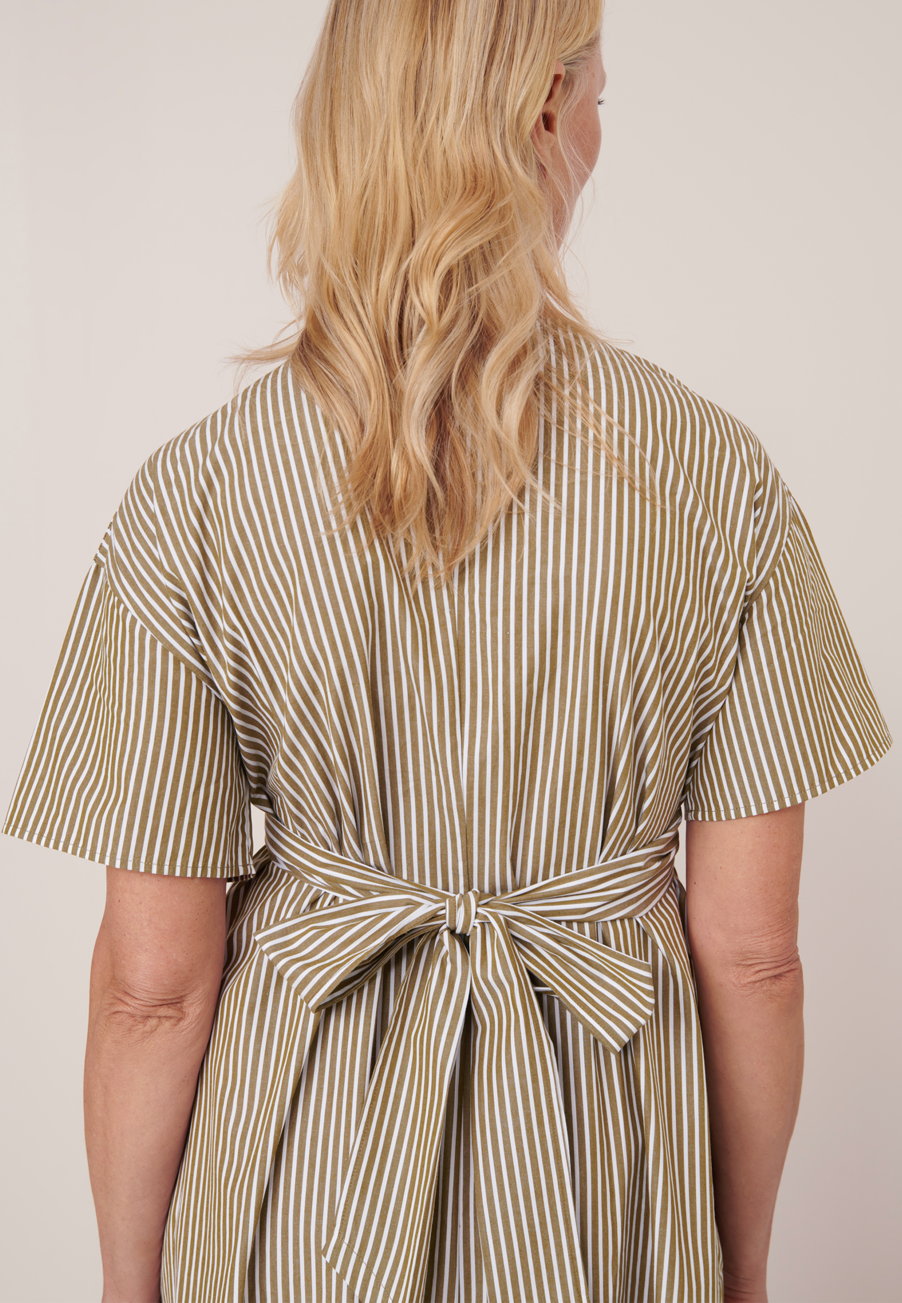 Composer Dress - Treetop Stripe