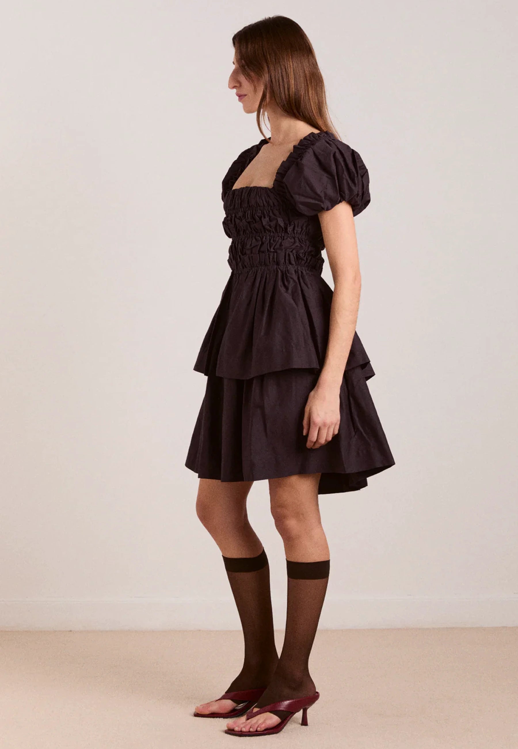 Lyza Mini Dress - Black