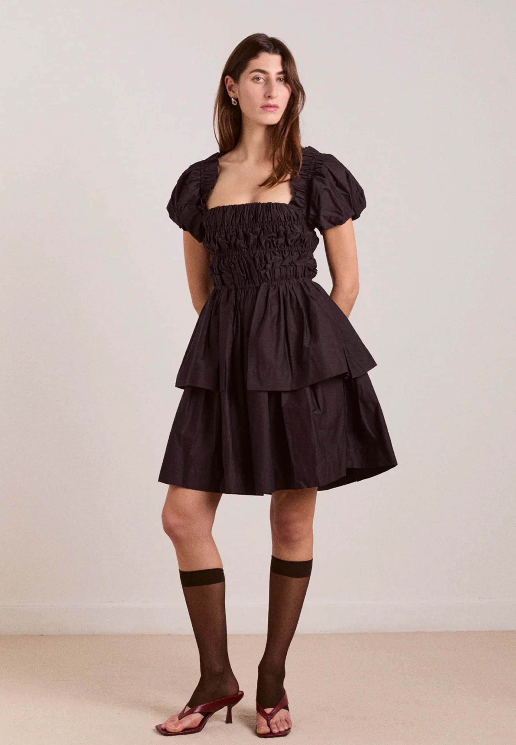 Lyza Mini Dress - Black