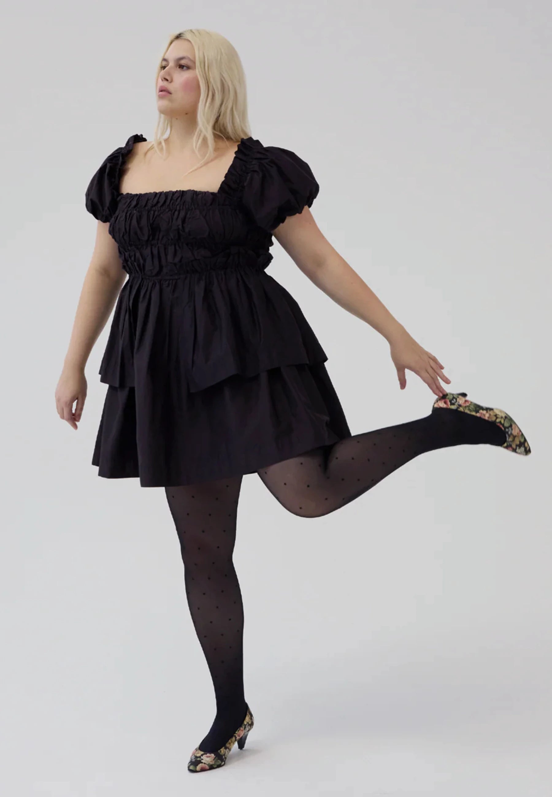Lyza Mini Dress - Black