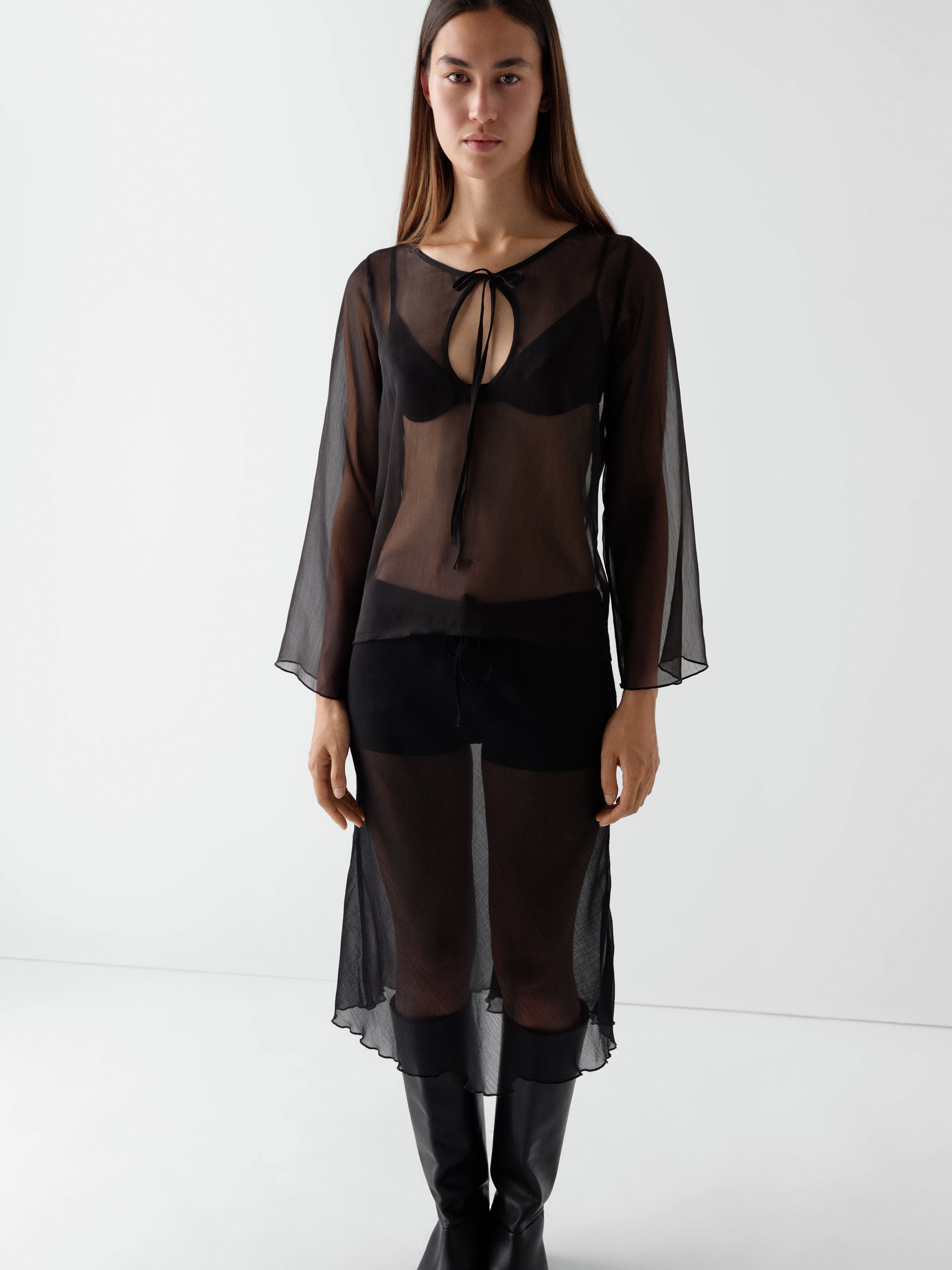 Delia Top - Black