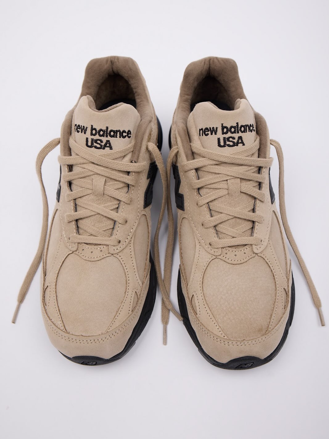 JJJJOUND x Made in USA 990v3 - Tan Suede - U9904D8