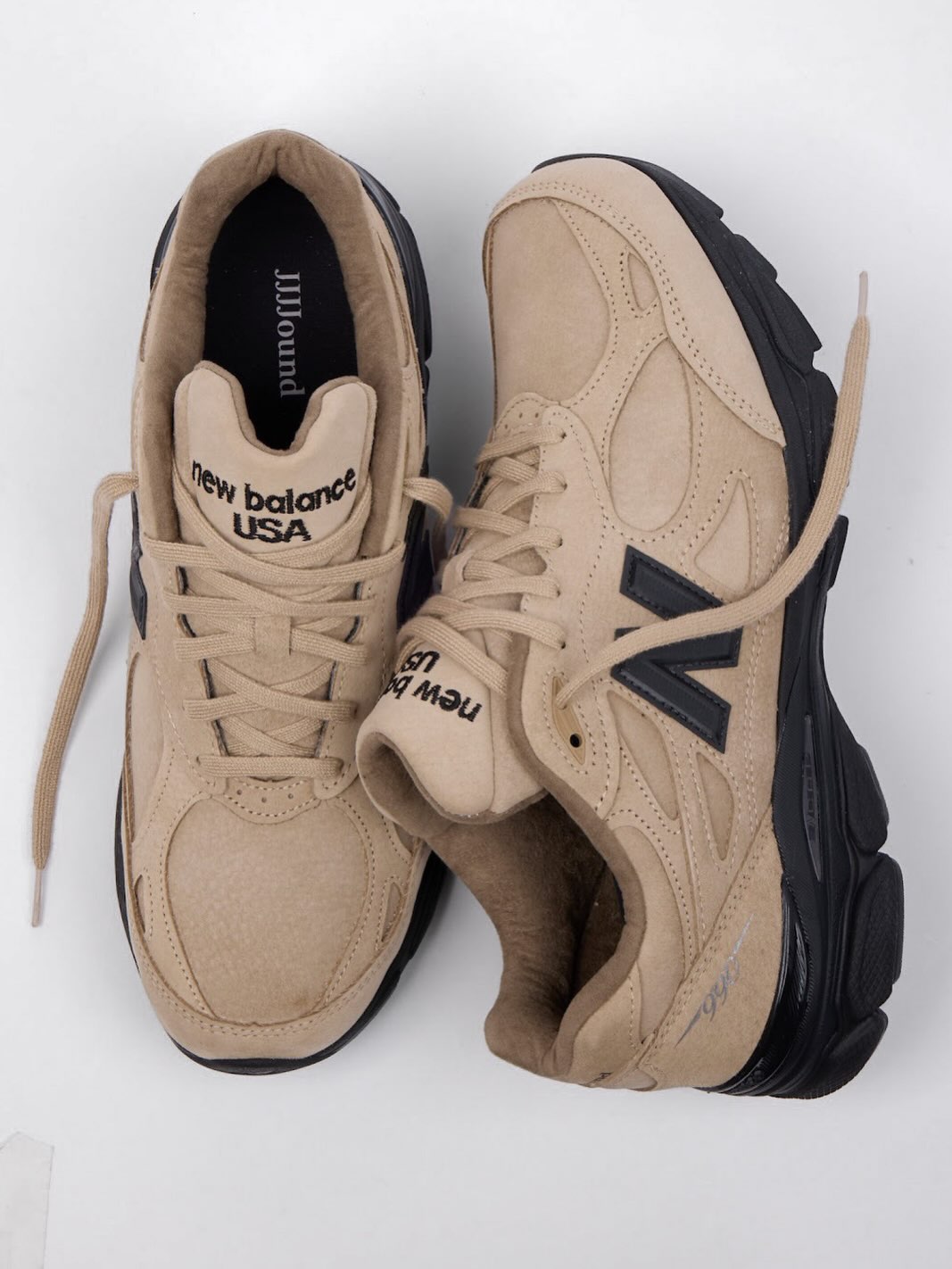 JJJJOUND x Made in USA 990v3 - Tan Suede - U9904D8