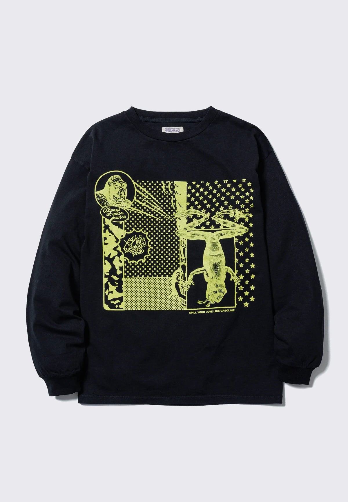 Service L/S T-Shirt - Black