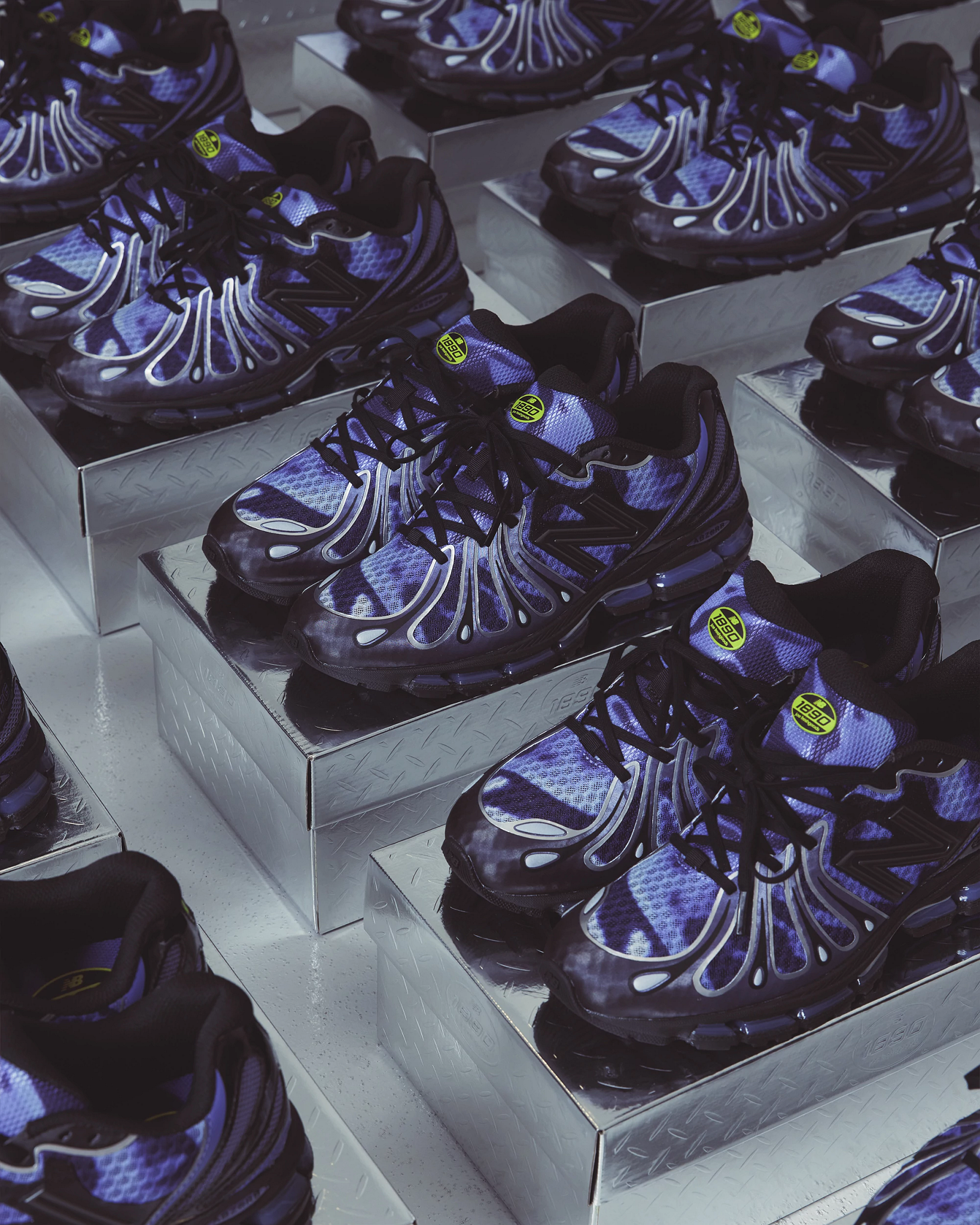 JFG x 1890 'Naughty Things' - Pirate black/Heron/Persian Purple