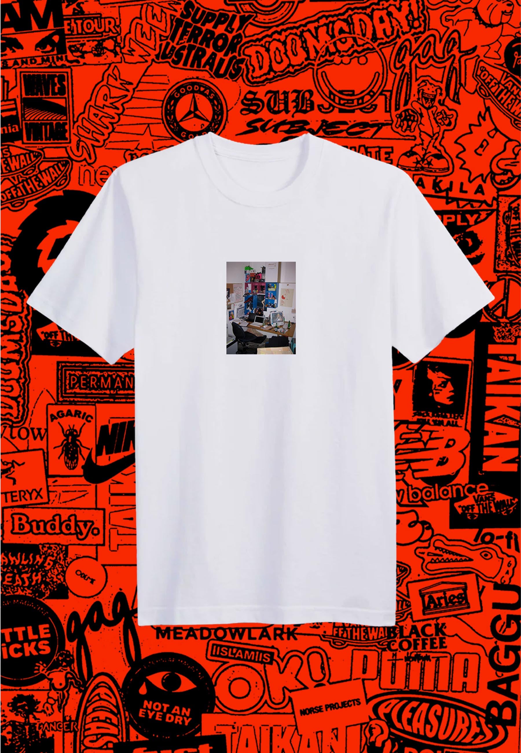 OG Office Desk T-shirt - White