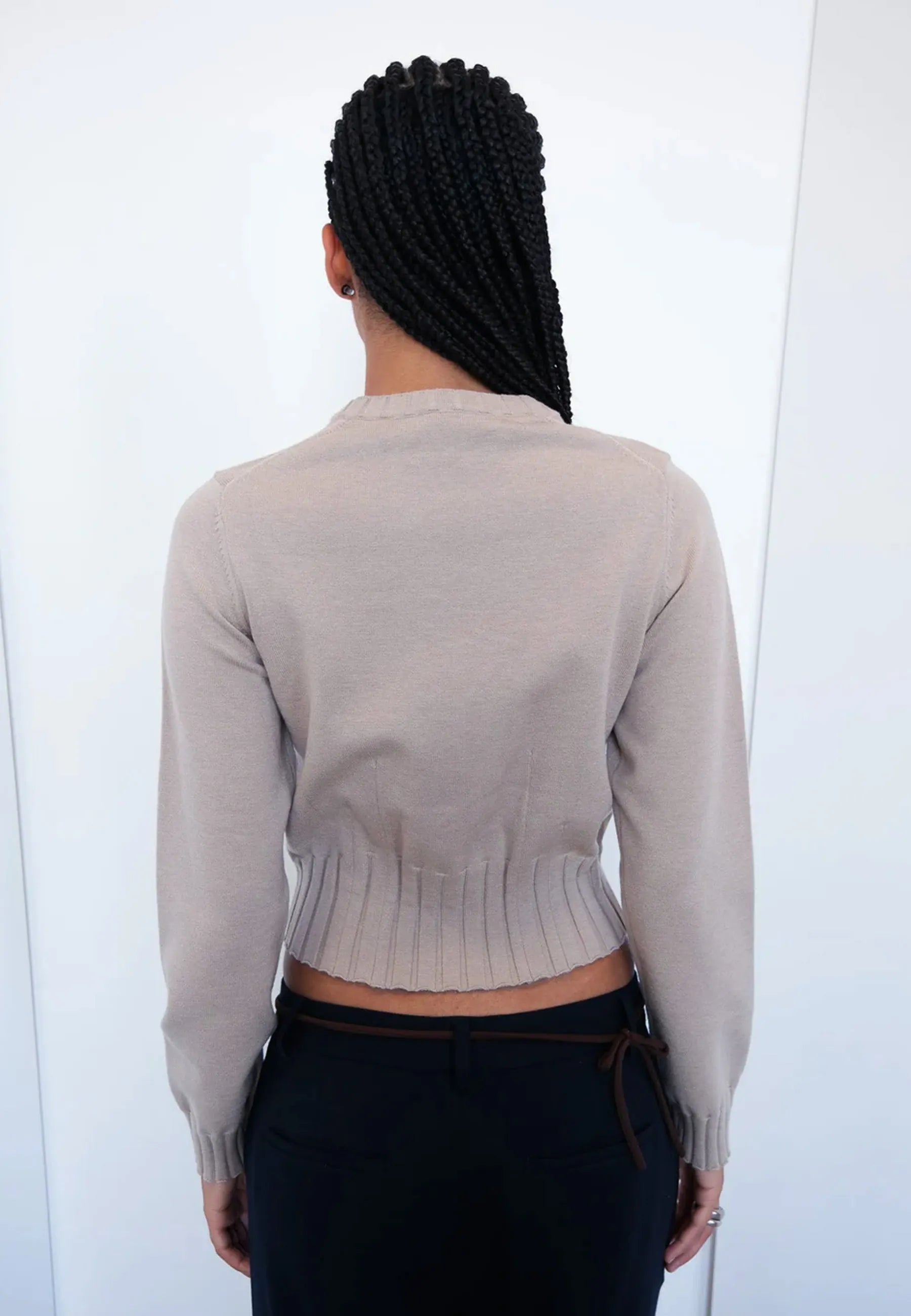 Dennis Cardigan - Mushroom