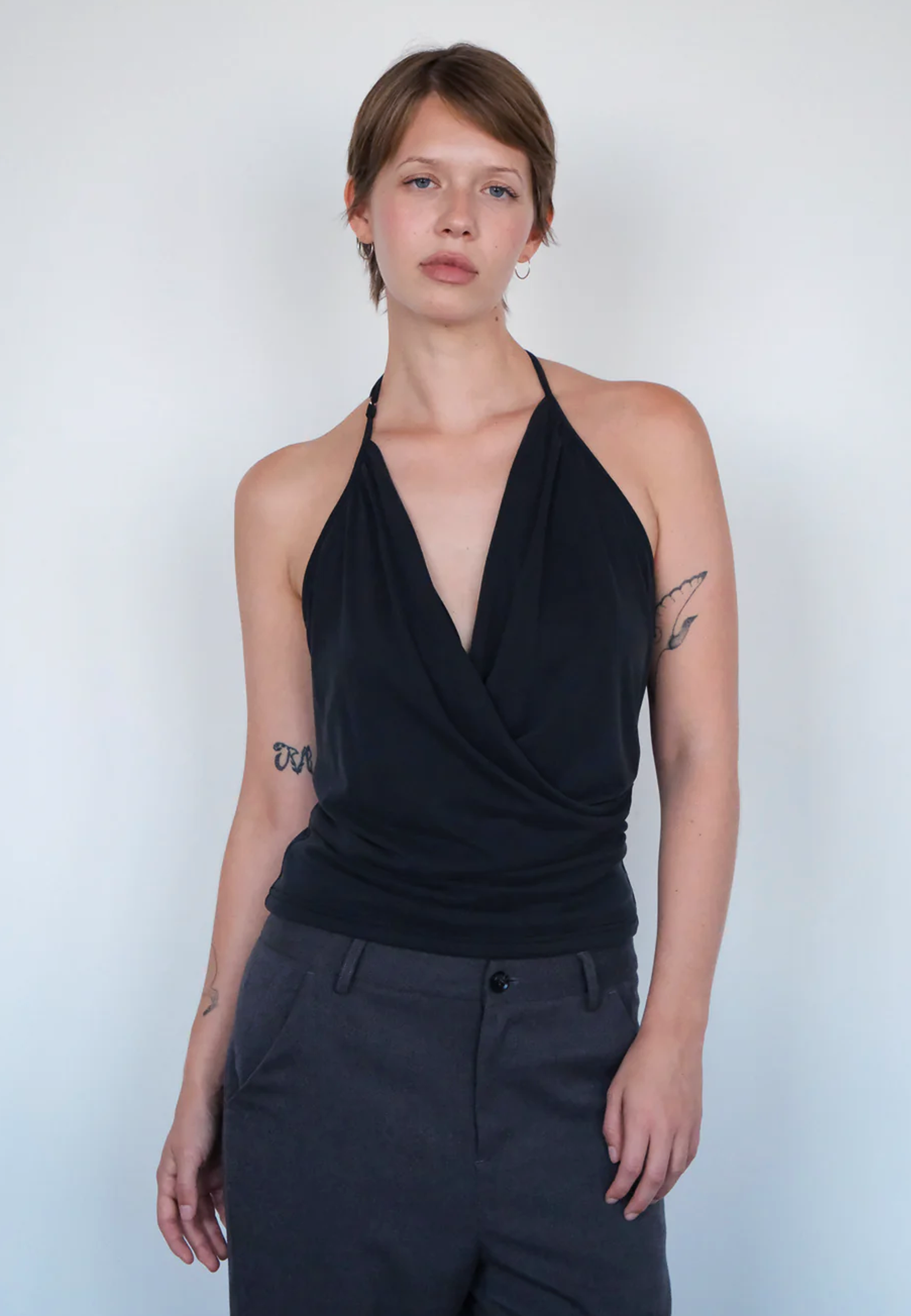 Julian Halter Top - Onyx