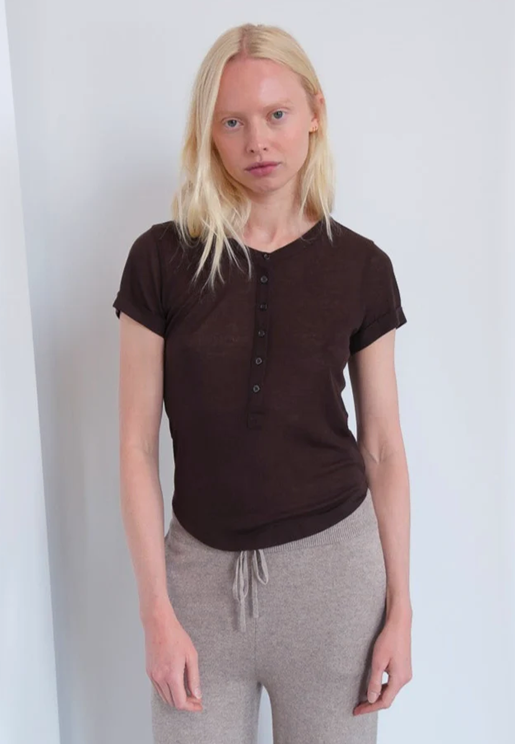 Madeleine Top - Espresso