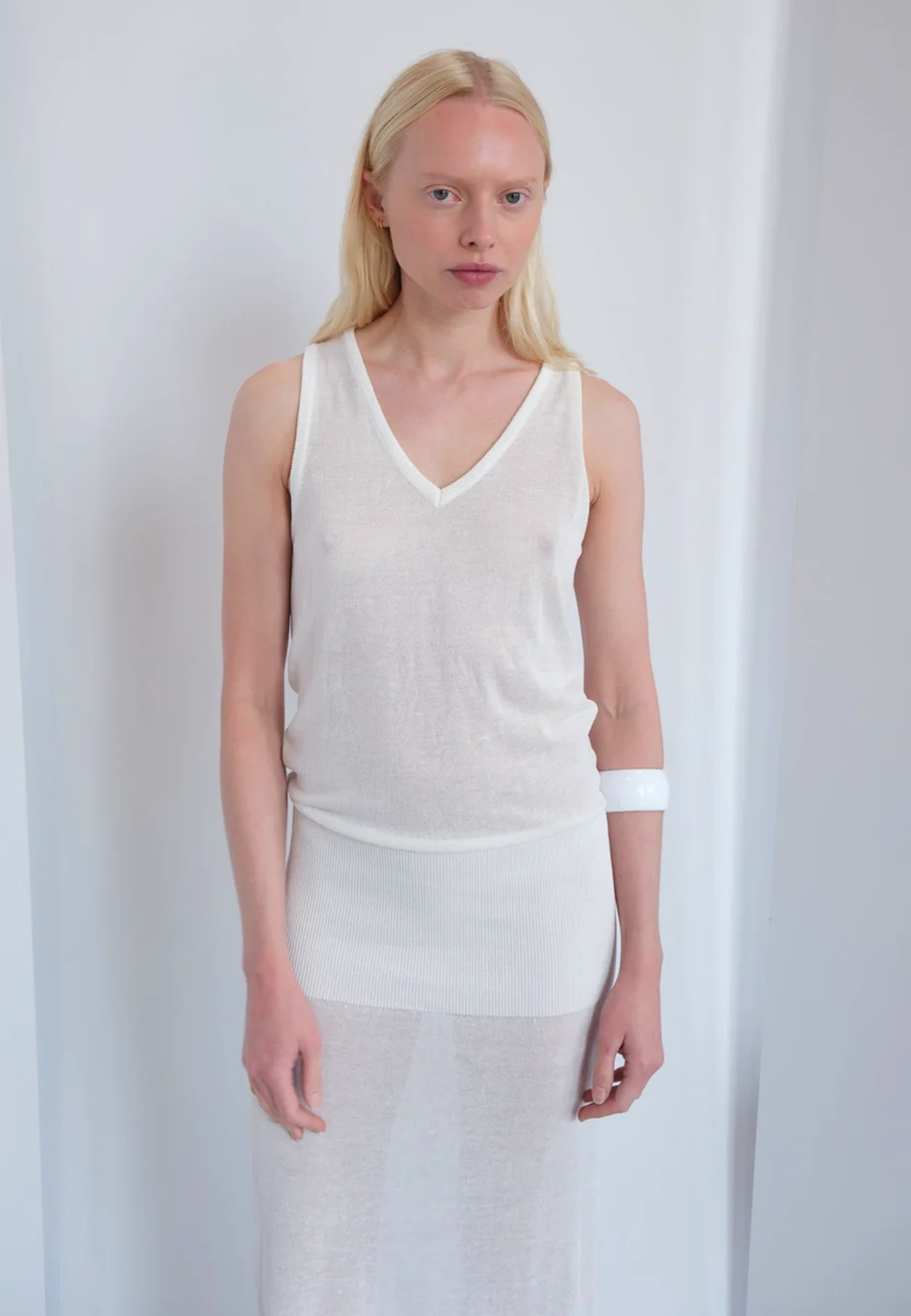Mira Dress - White