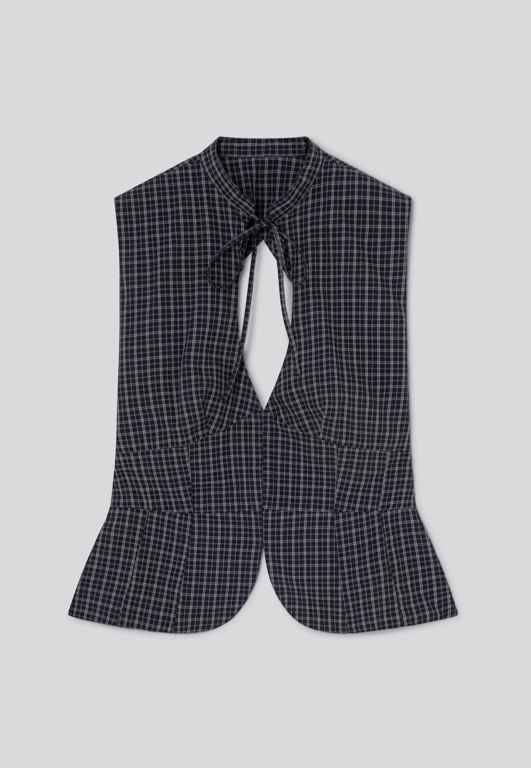 Coco Top - Checks Black