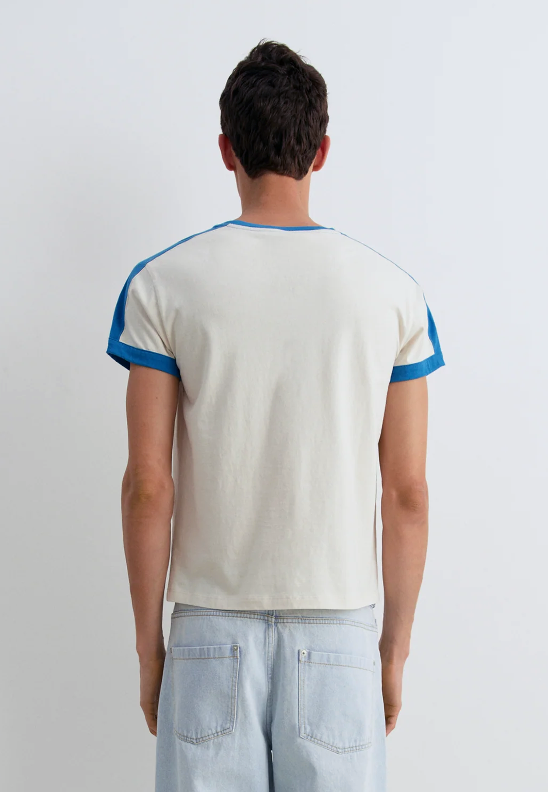 Diego T-Shirt - Grey/Blue