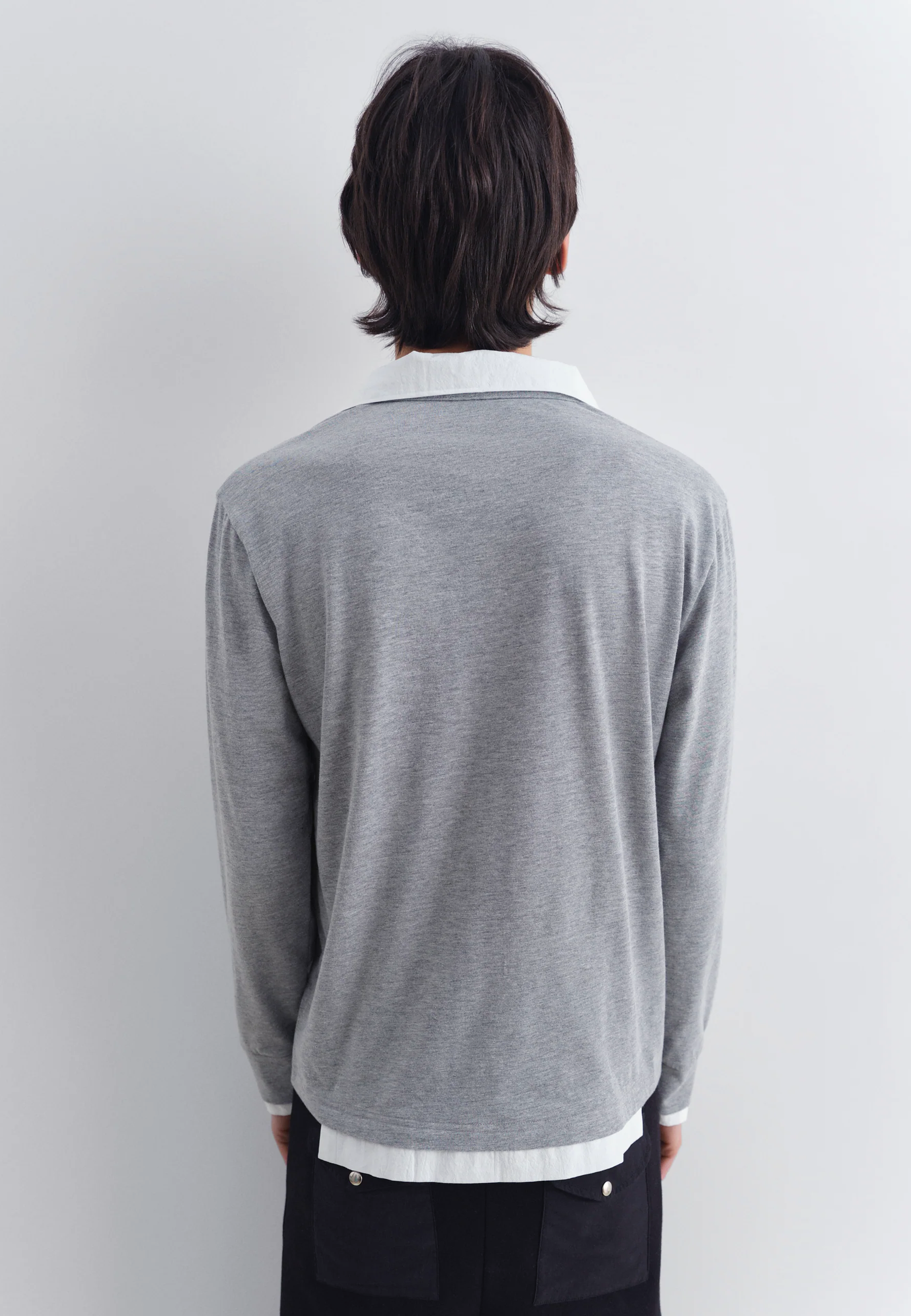 Luis LS Polo - Grey/White