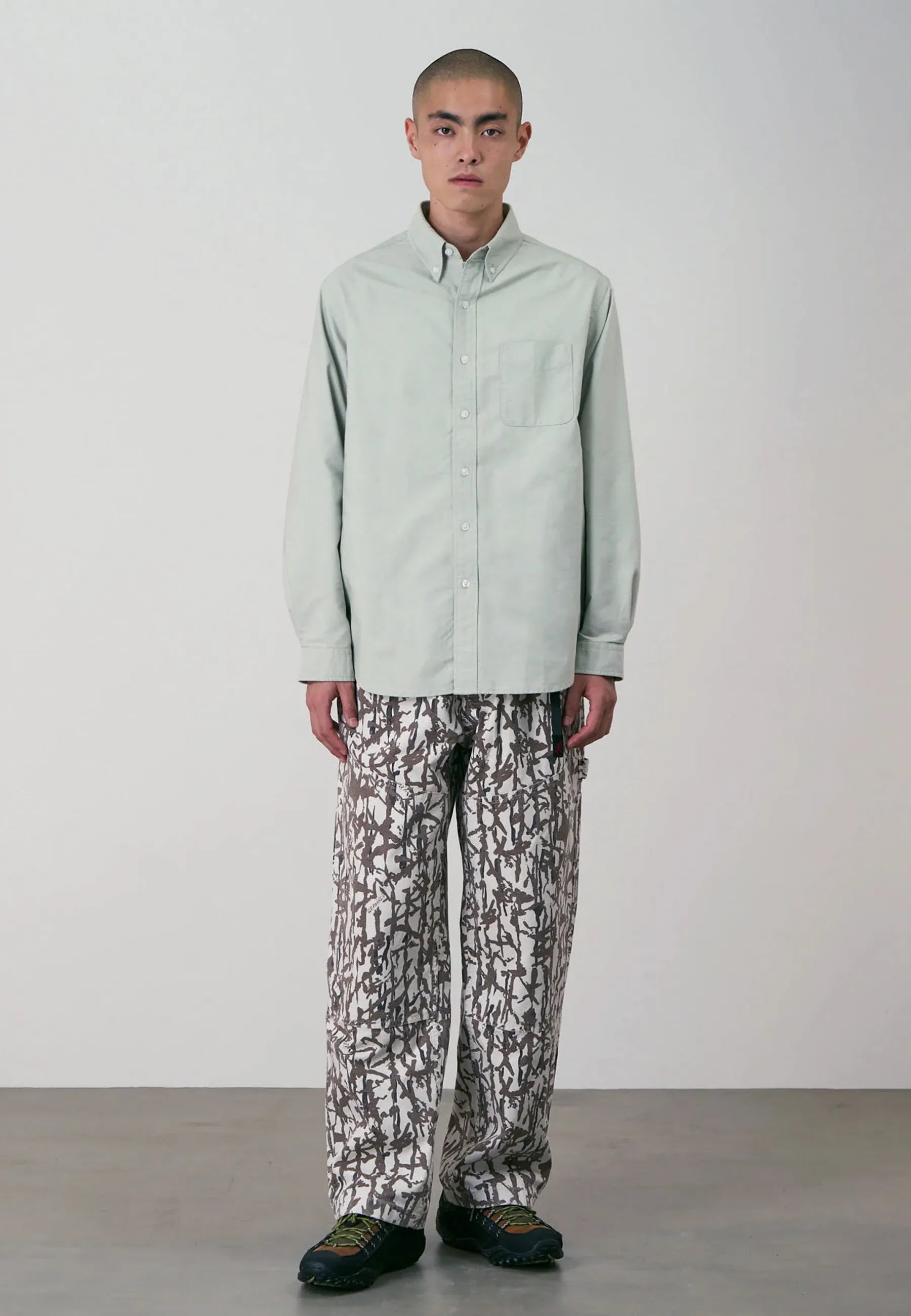 Oxford Coolmax Shirt - Lime Green