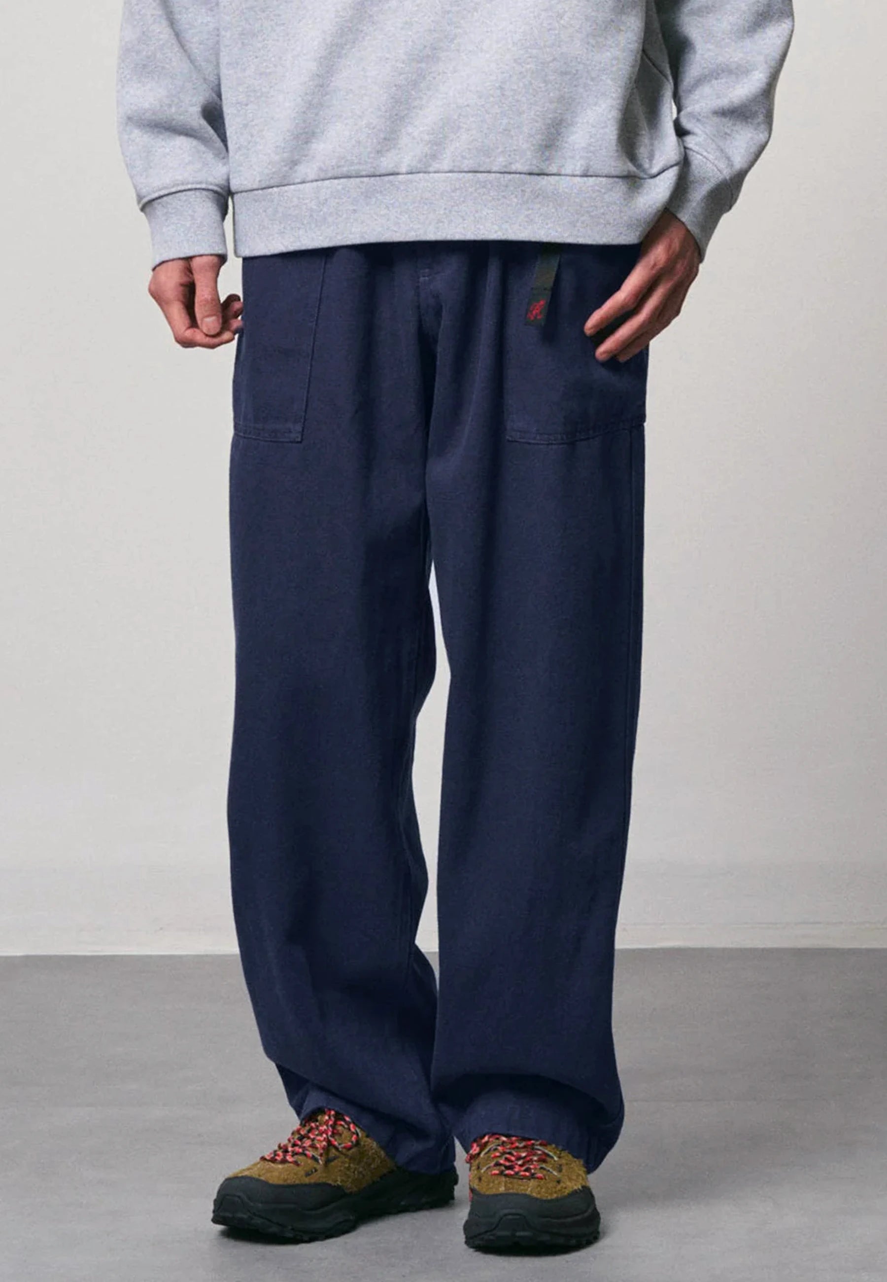Hemp Relaxed Pant - Deep Blue