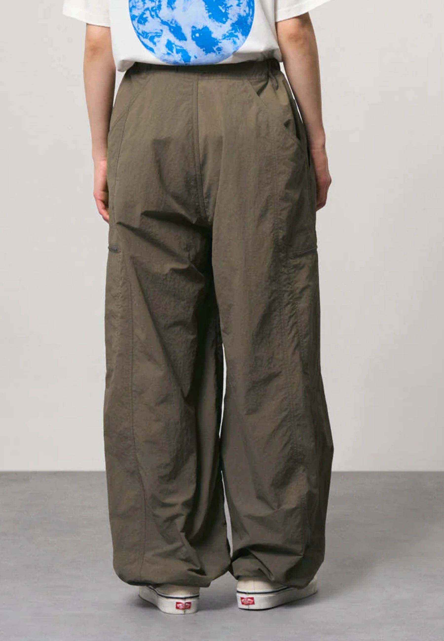 Women's Nylon Balloon Pant - Burnt Olive
