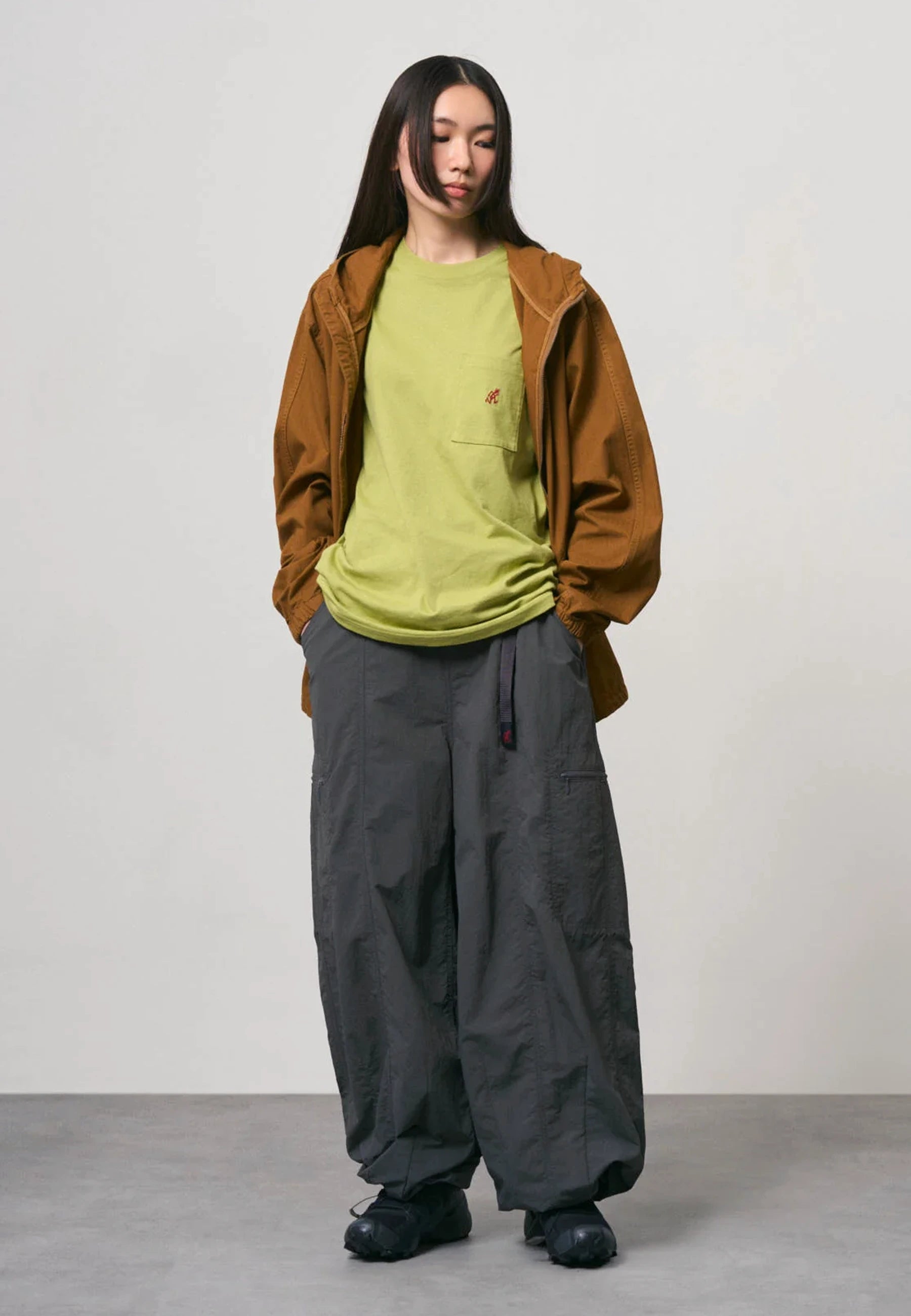 Women's Nylon Balloon Pant - Carbon