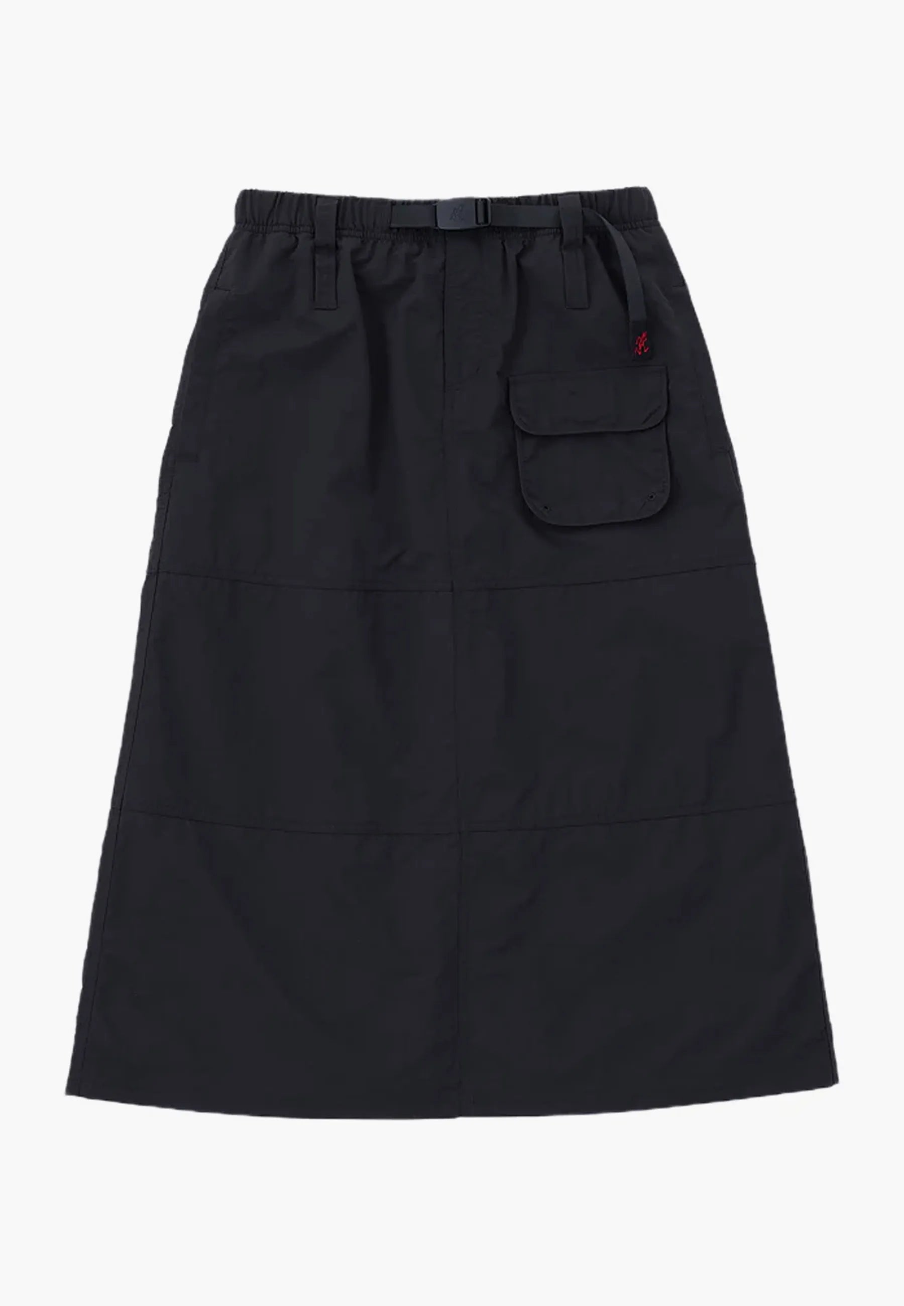 Nylon Utility Skirt - Black