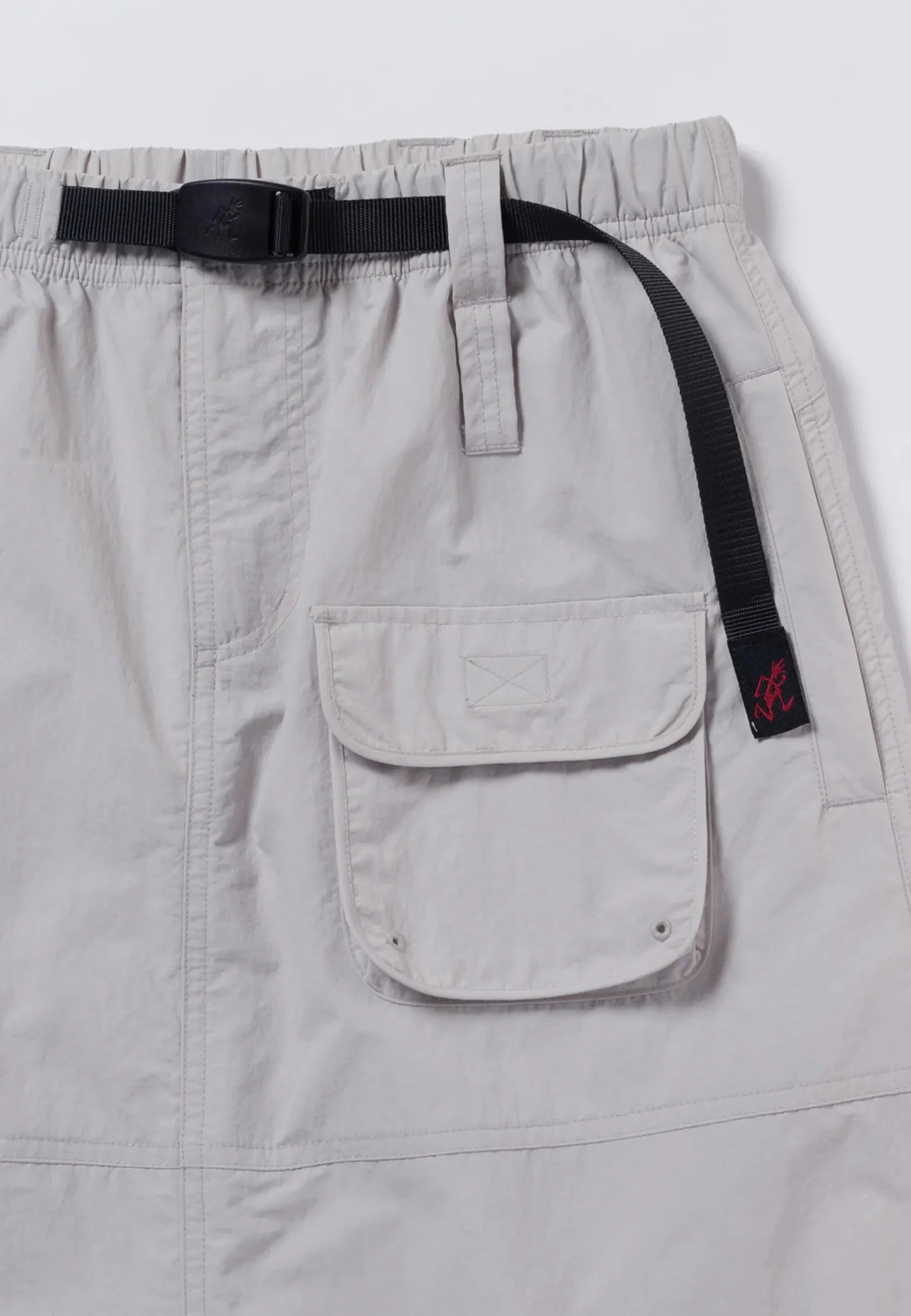 Nylon Utility Skirt - Ecru