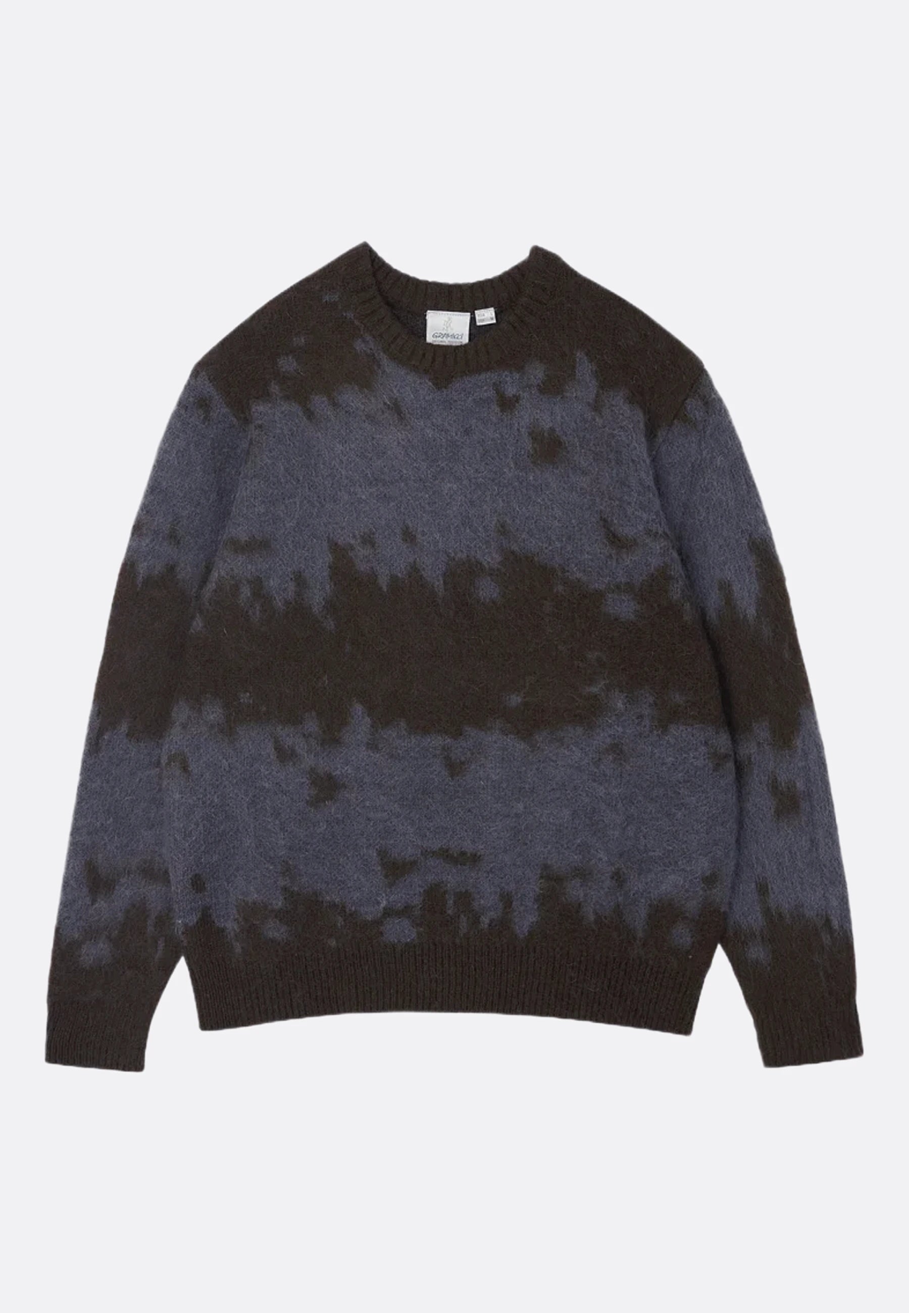 Mohair Splatter Sweater - Slate Splatter