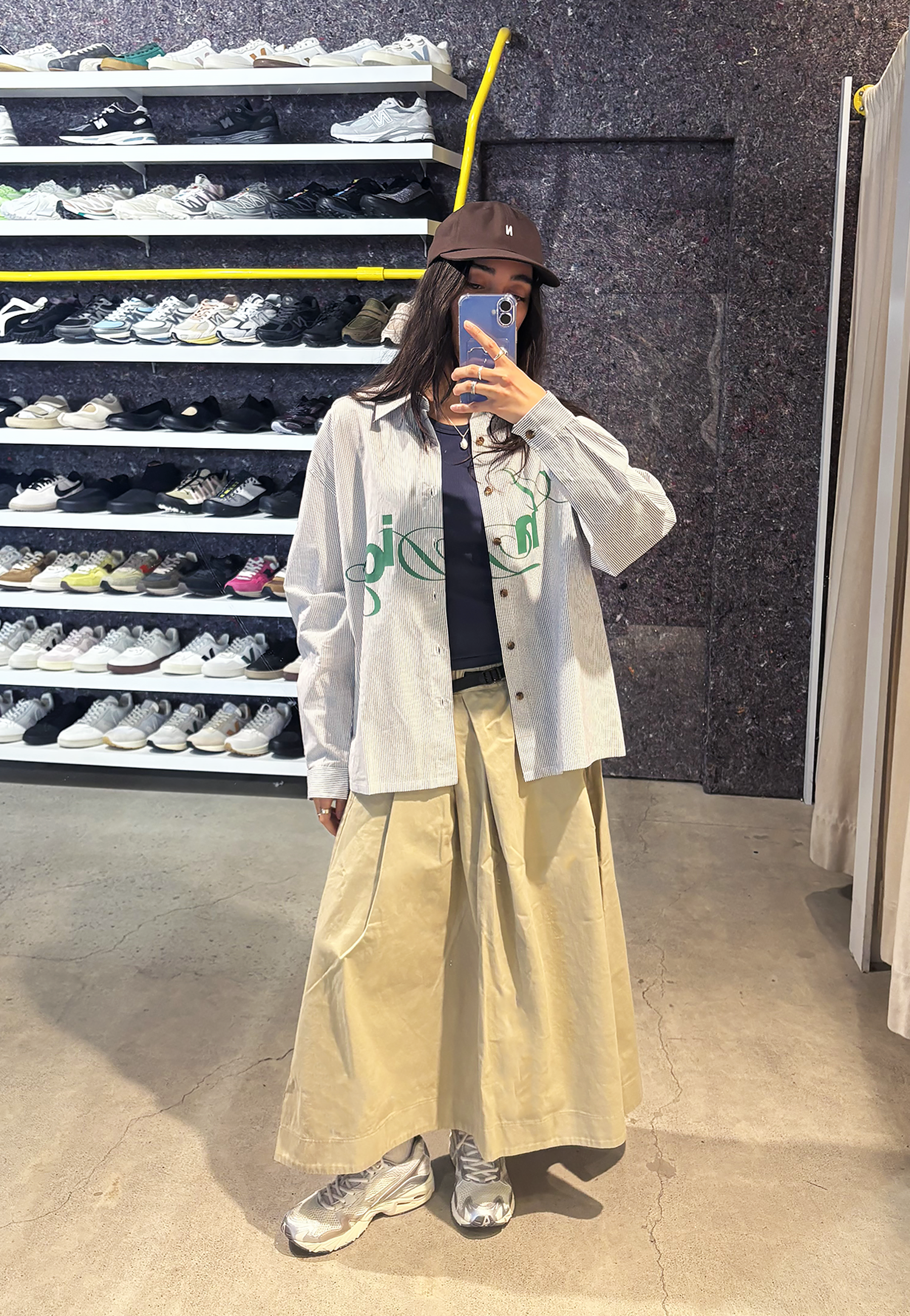 House Stripe Shirt - White/Black