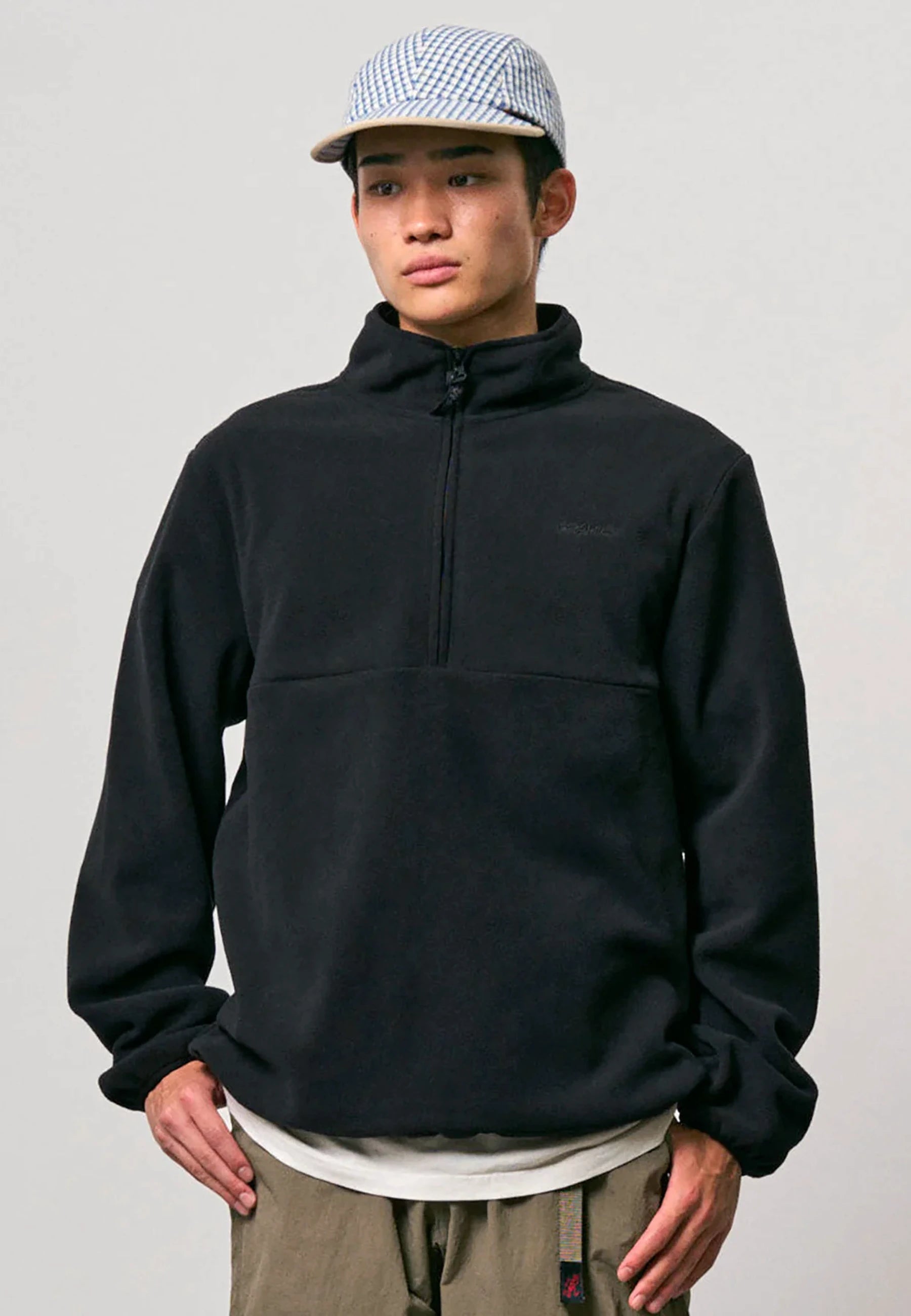 Thermal Fleece Pullover - Black