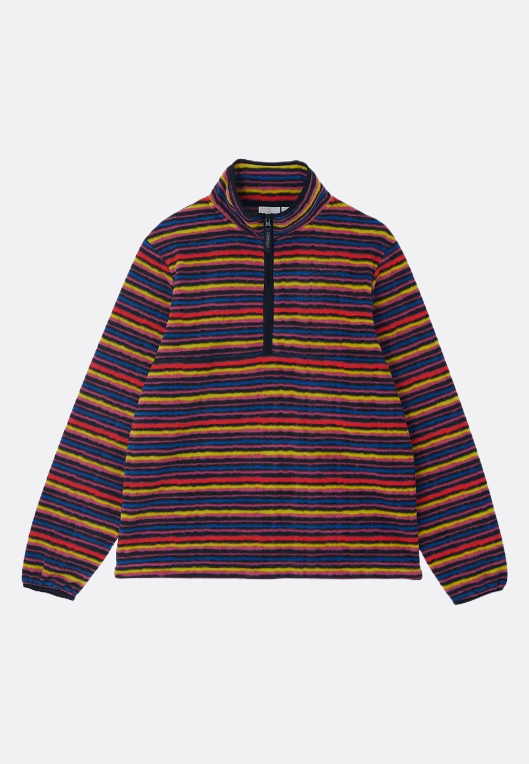 Thermal Fleece Pullover - Multi Stripe