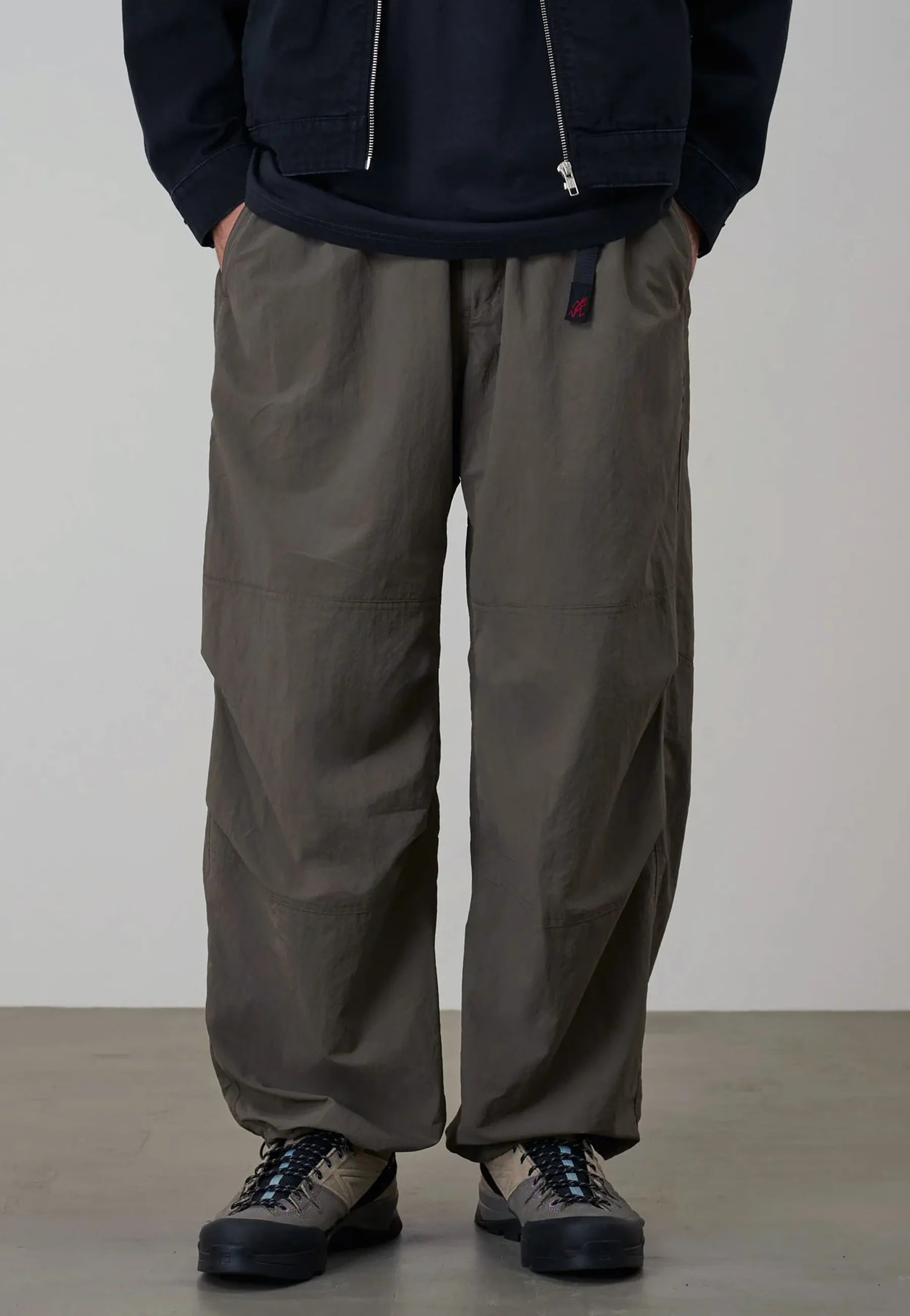 Nylon Paneled Trek Pant - Granite