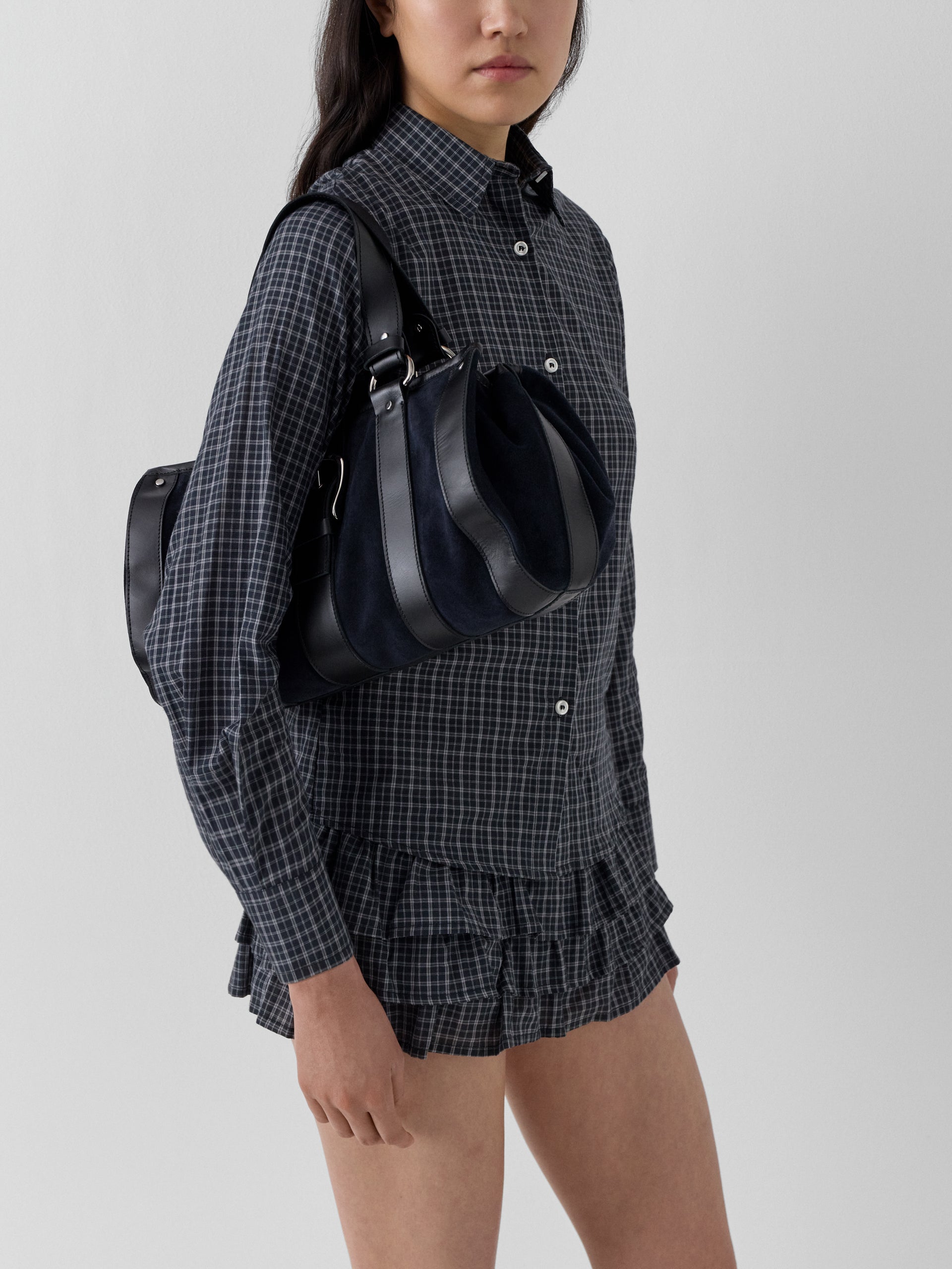 Jardin Shorts - Black Checks