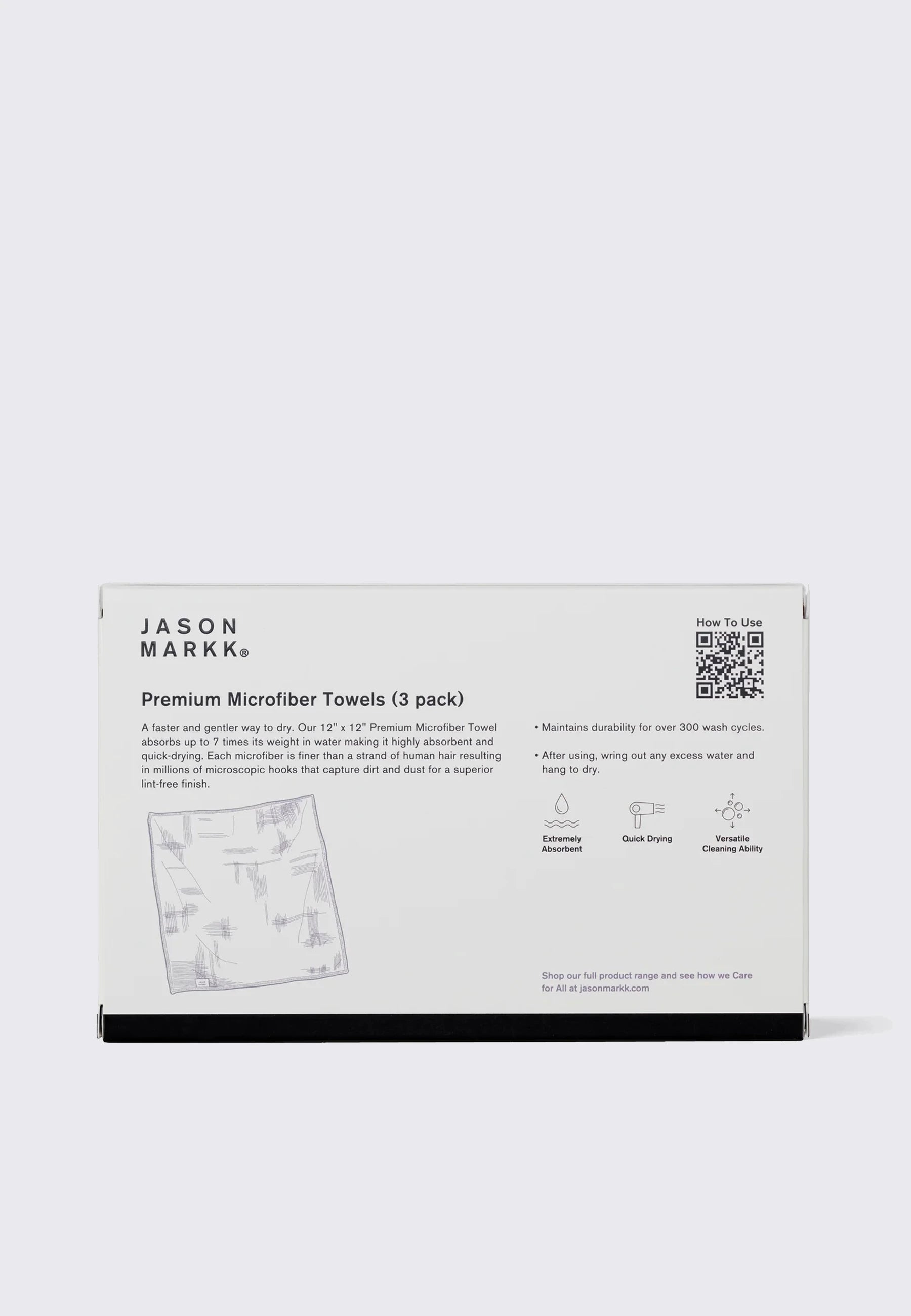 Premium Microfiber Towel - 3 Pack