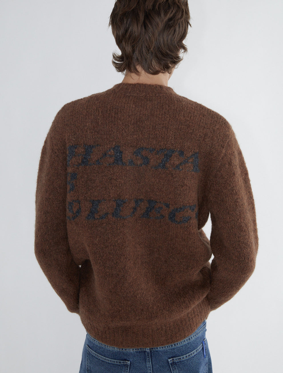 Hasta Luego Zip Knit - Brown