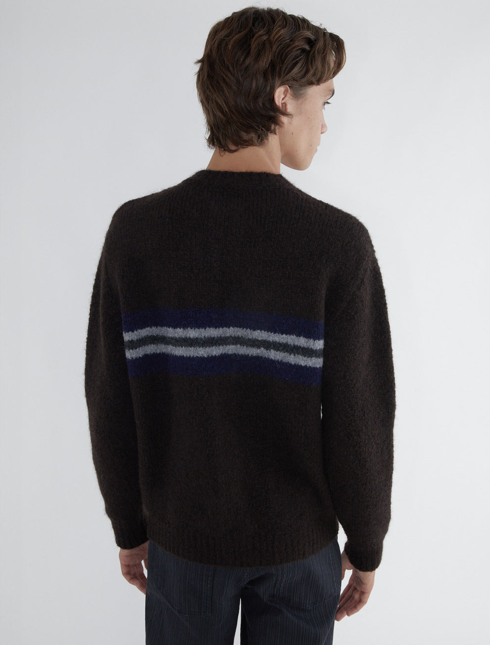 Penalti Zip Knit - Brown