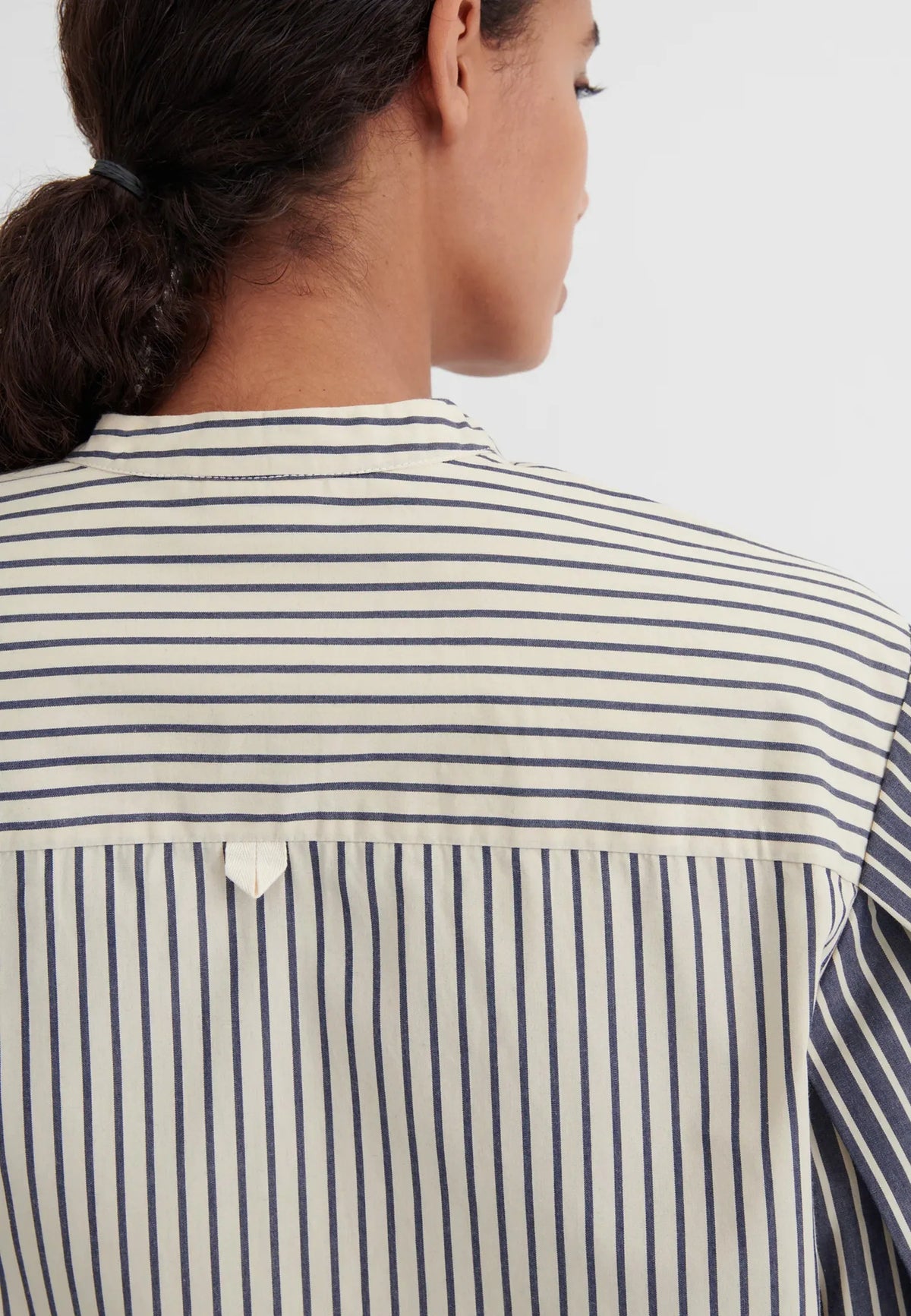 Curate Shirt - Ecru Stripe