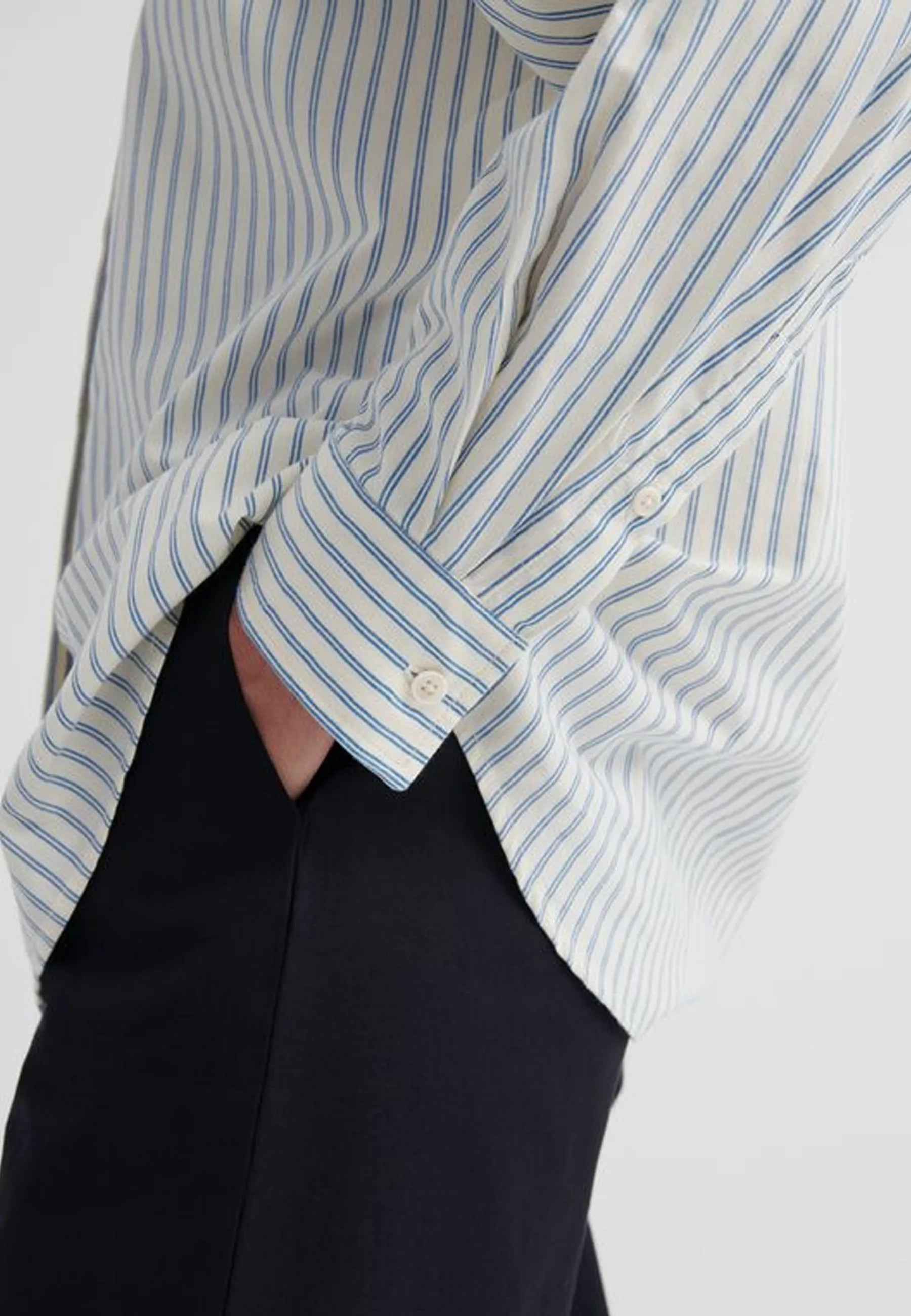 Maker Shirt - Ticking Stripe